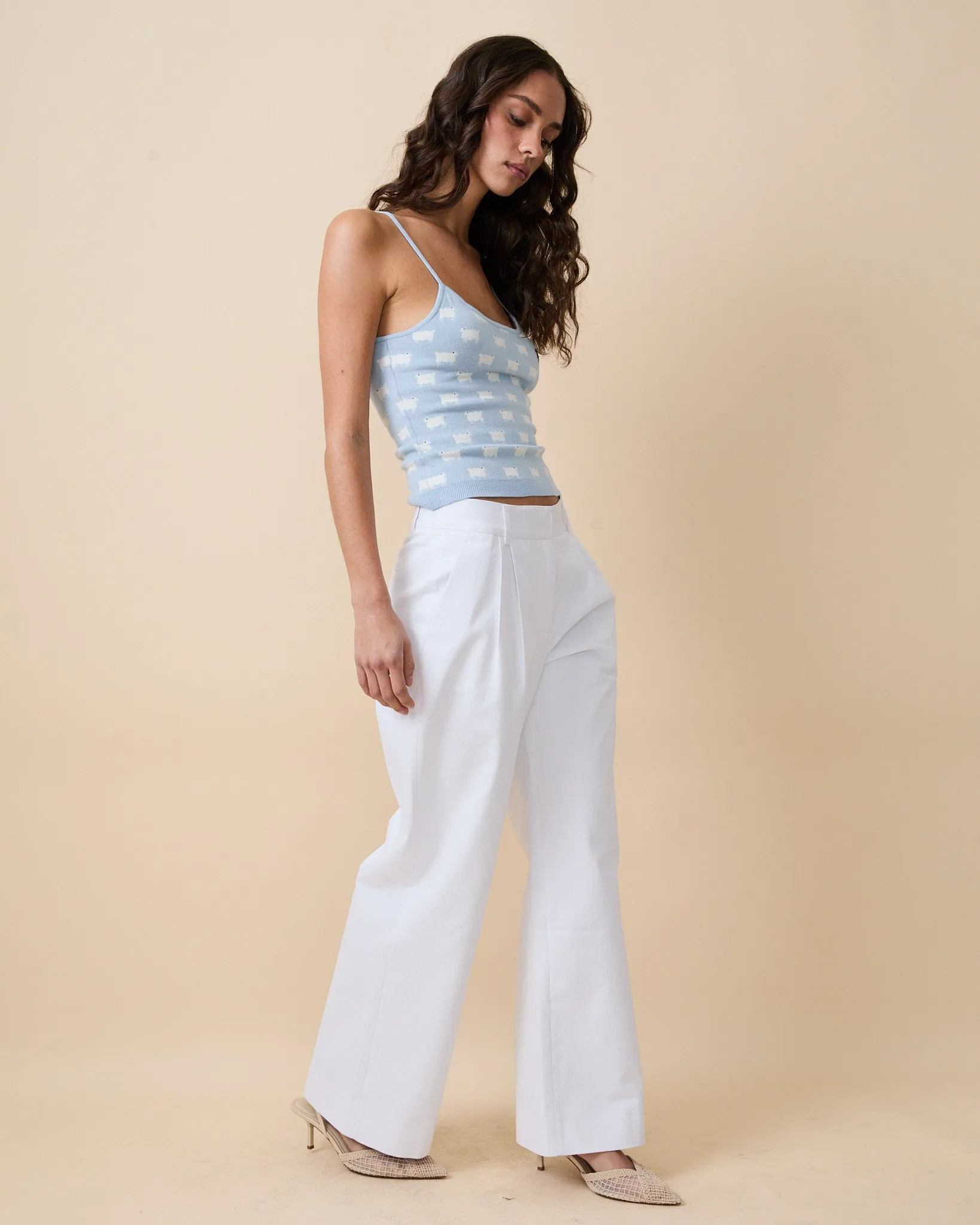 Women's Denim Trouser White sold by Rowing Blazers product image thumbnail 2
