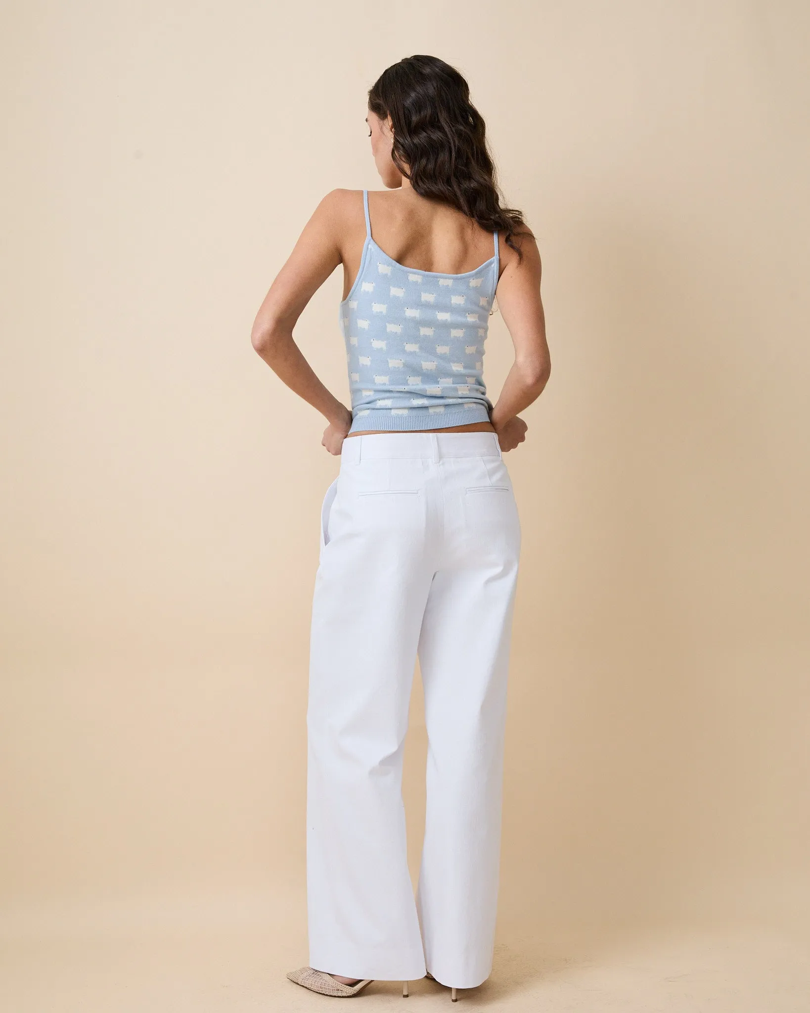 Women's Denim Trouser White sold by Rowing Blazers product image thumbnail 5