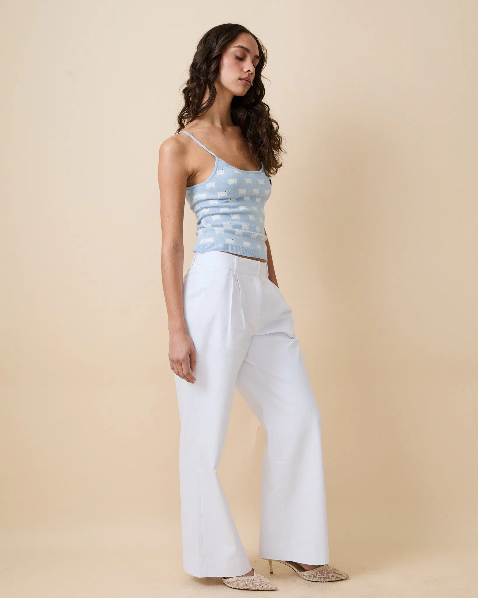 Women's Denim Trouser White sold by Rowing Blazers product image thumbnail 4