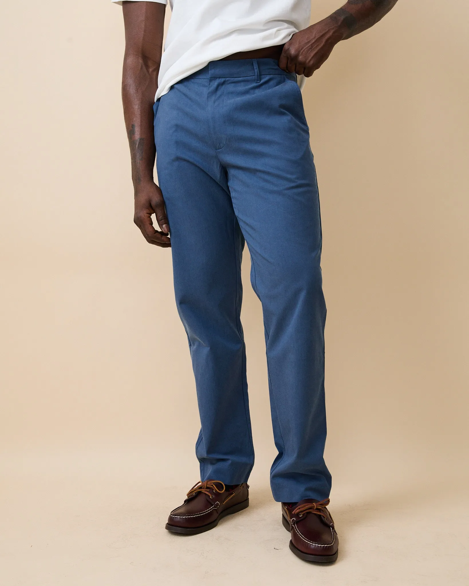 Men's Lightweight Twill Suit Pant Light Blue sold by Rowing Blazers product image thumbnail 2