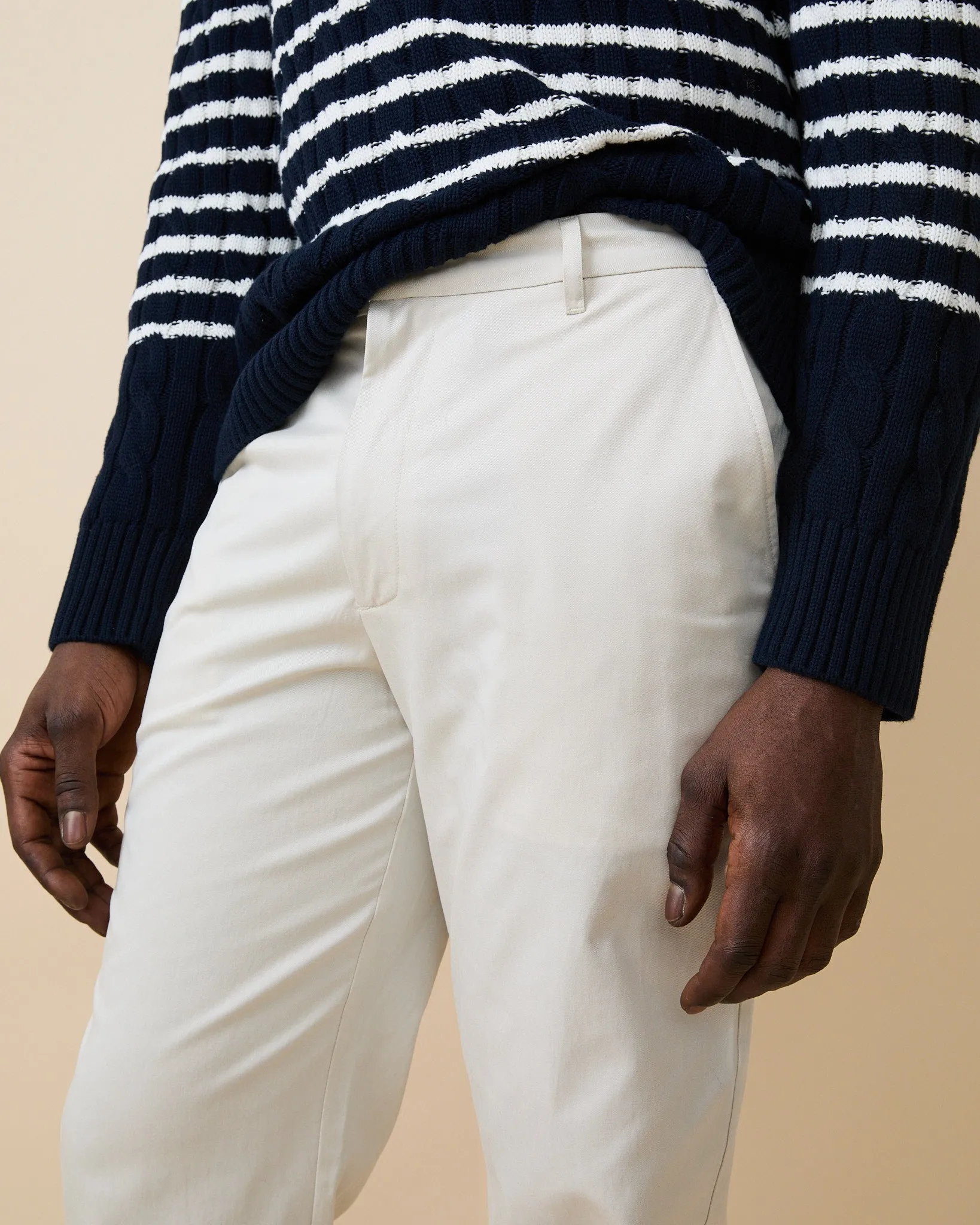 Men's Lightweight Twill Suit Pant Natural sold by Rowing Blazers product image thumbnail 2
