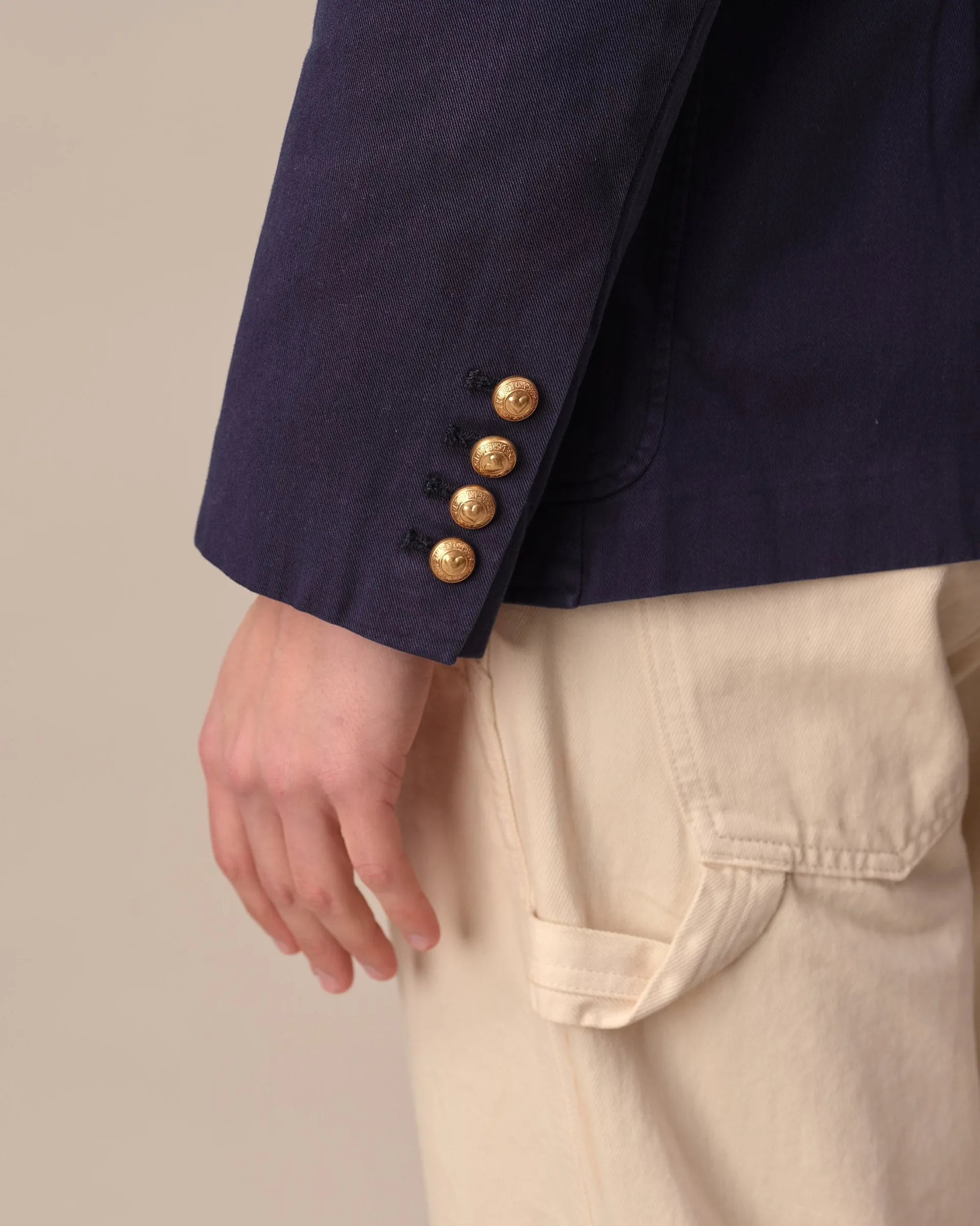 Men's Core Chino Patch Pocket Blazer Navy sold by Rowing Blazers product image thumbnail 3