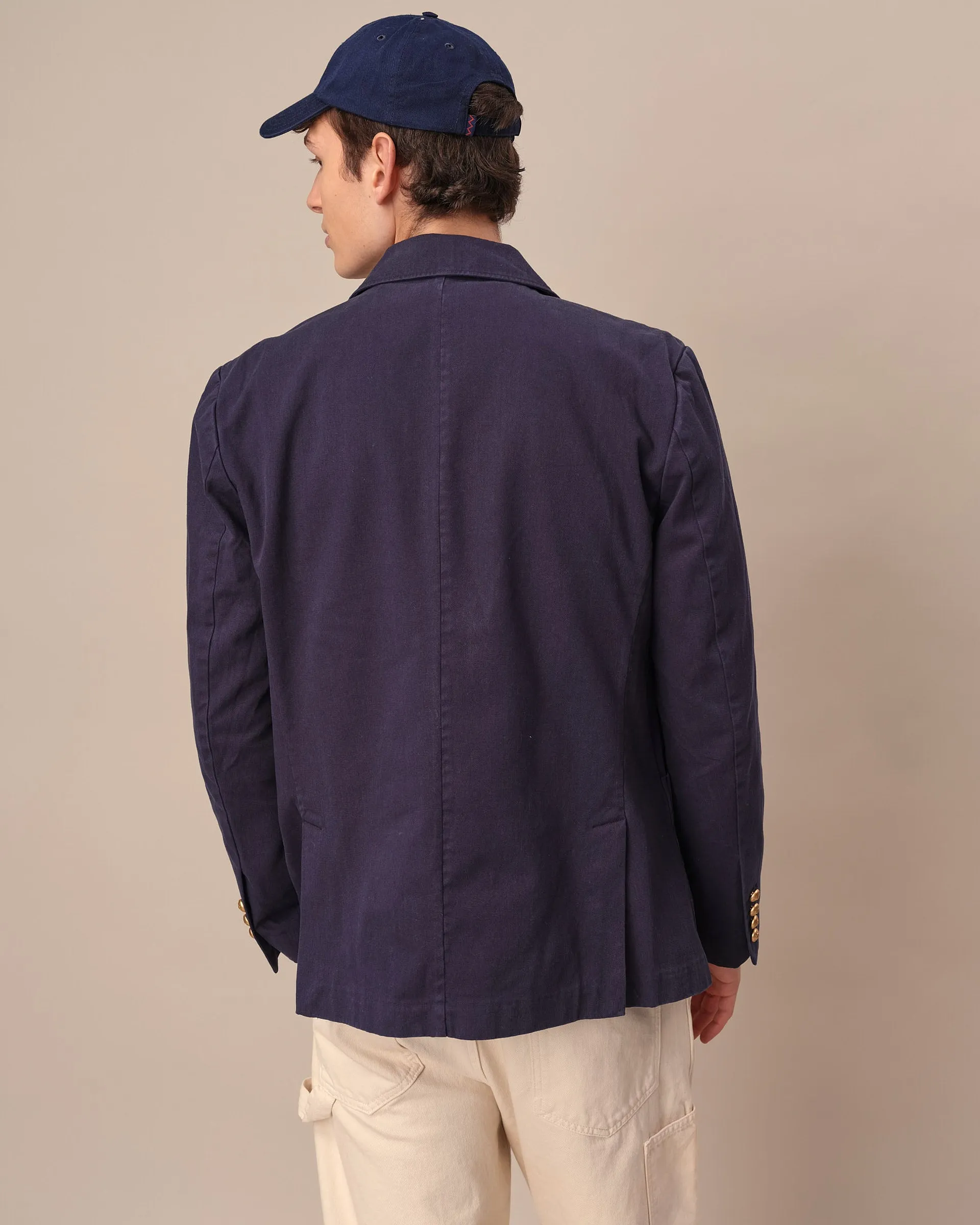 Men's Core Chino Patch Pocket Blazer Navy sold by Rowing Blazers product image thumbnail 5