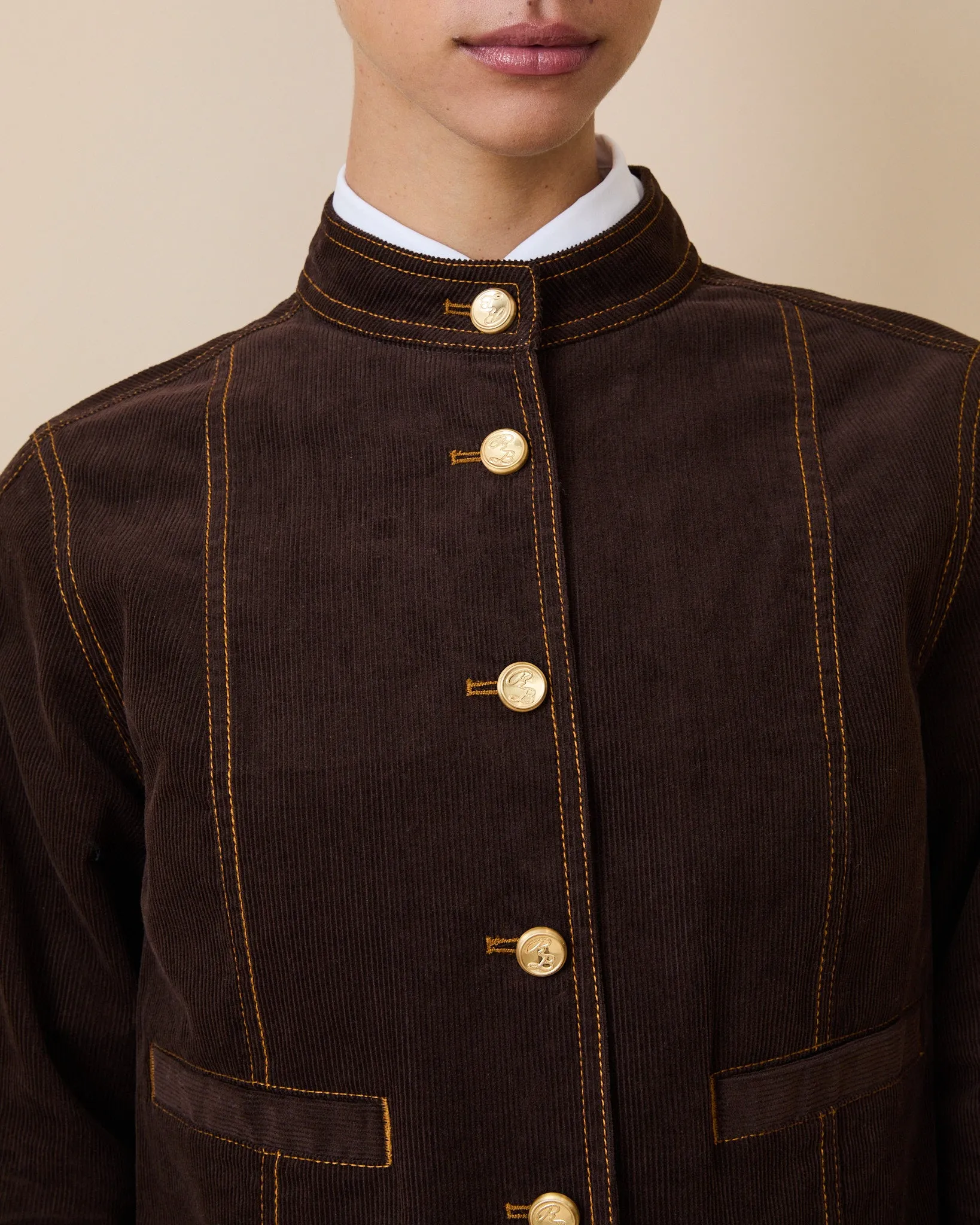 Women's Corduroy Jacket Brown sold by Rowing Blazers product image thumbnail 4