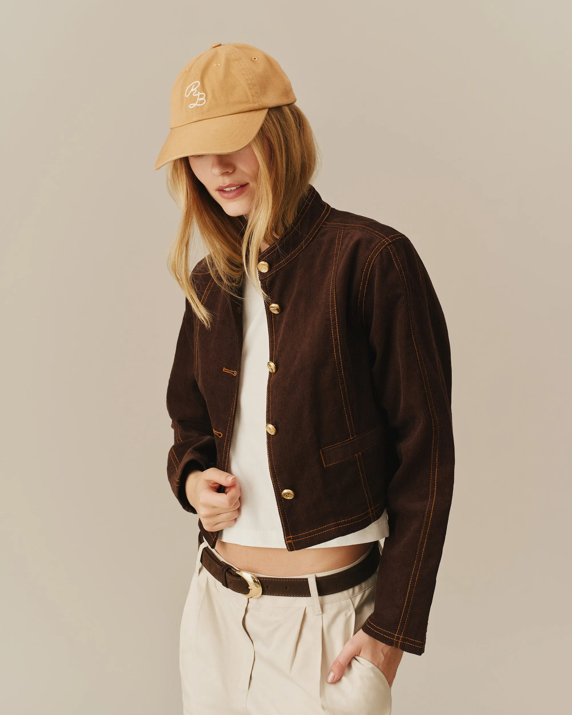 Women's Corduroy Jacket Brown sold by Rowing Blazers product image thumbnail 2