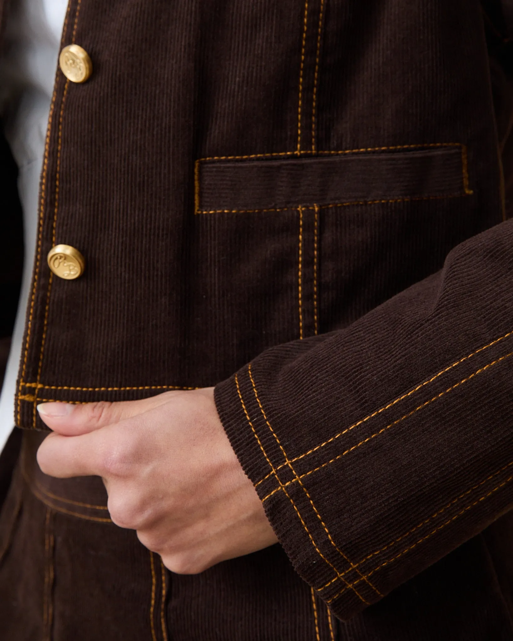 Women's Corduroy Jacket Brown sold by Rowing Blazers product image thumbnail 5