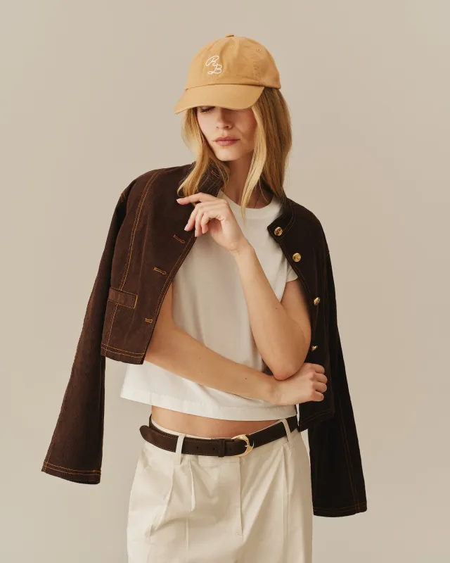 Women's Corduroy Jacket Brown made by Rowing Blazers