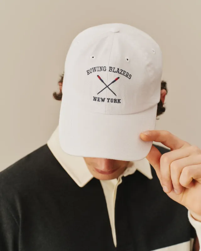 Men's Rowing New York Baseball Cap White made by Rowing Blazers
