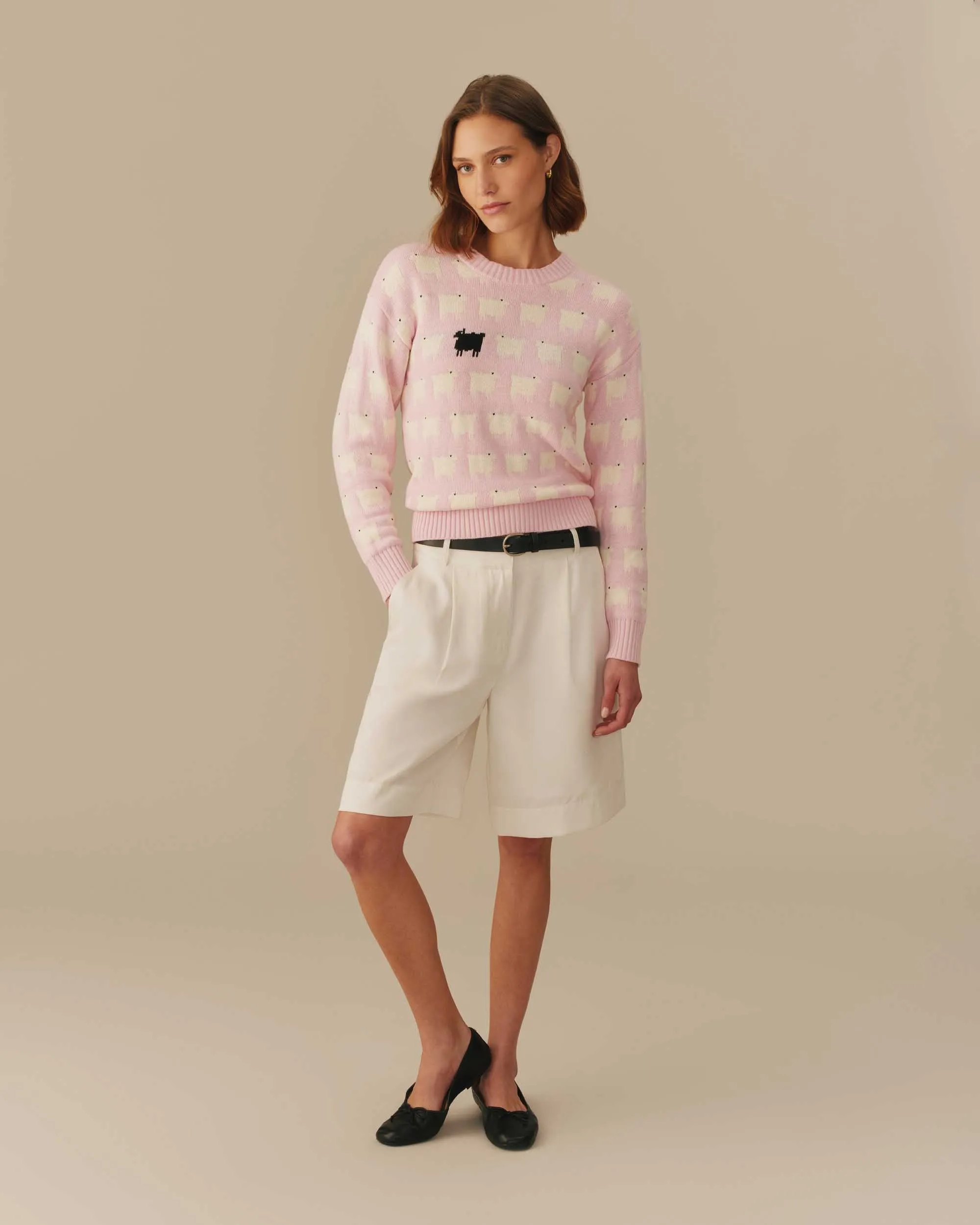 Warm & Wonderful Cotton Diana Edition Sweater Pink sold by Rowing Blazers product image thumbnail 2