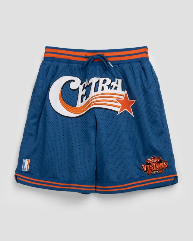 BLUE SWOOSH BASKETBALL SHORTS sold by Cetra Visions