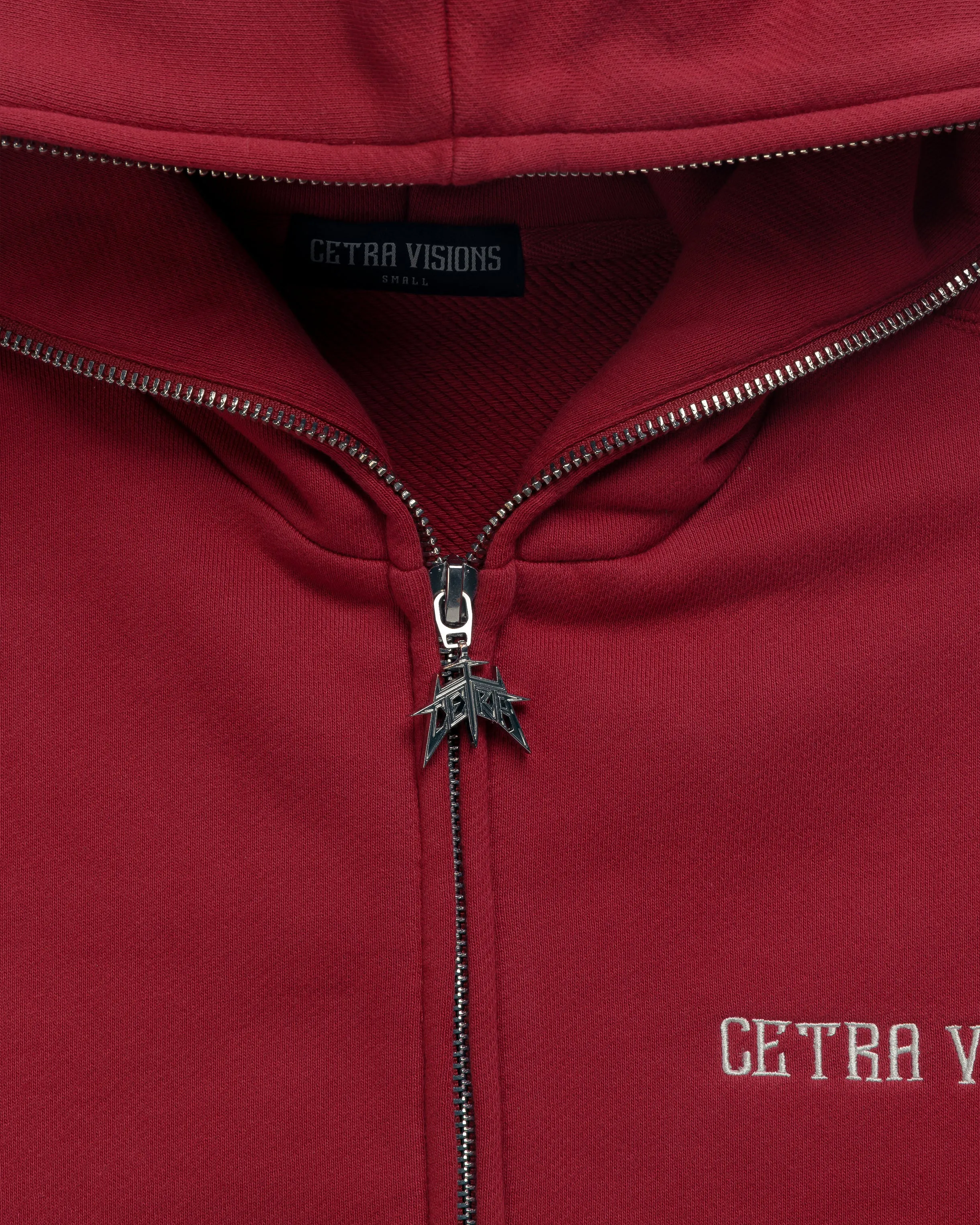 STONE RED 2-TONE KILO HOODIE sold by Cetra Visions product image thumbnail 3