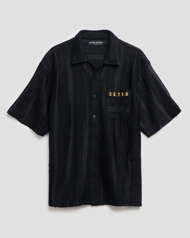 NIGHT BLACK KNIT SHIRT sold by Cetra Visions