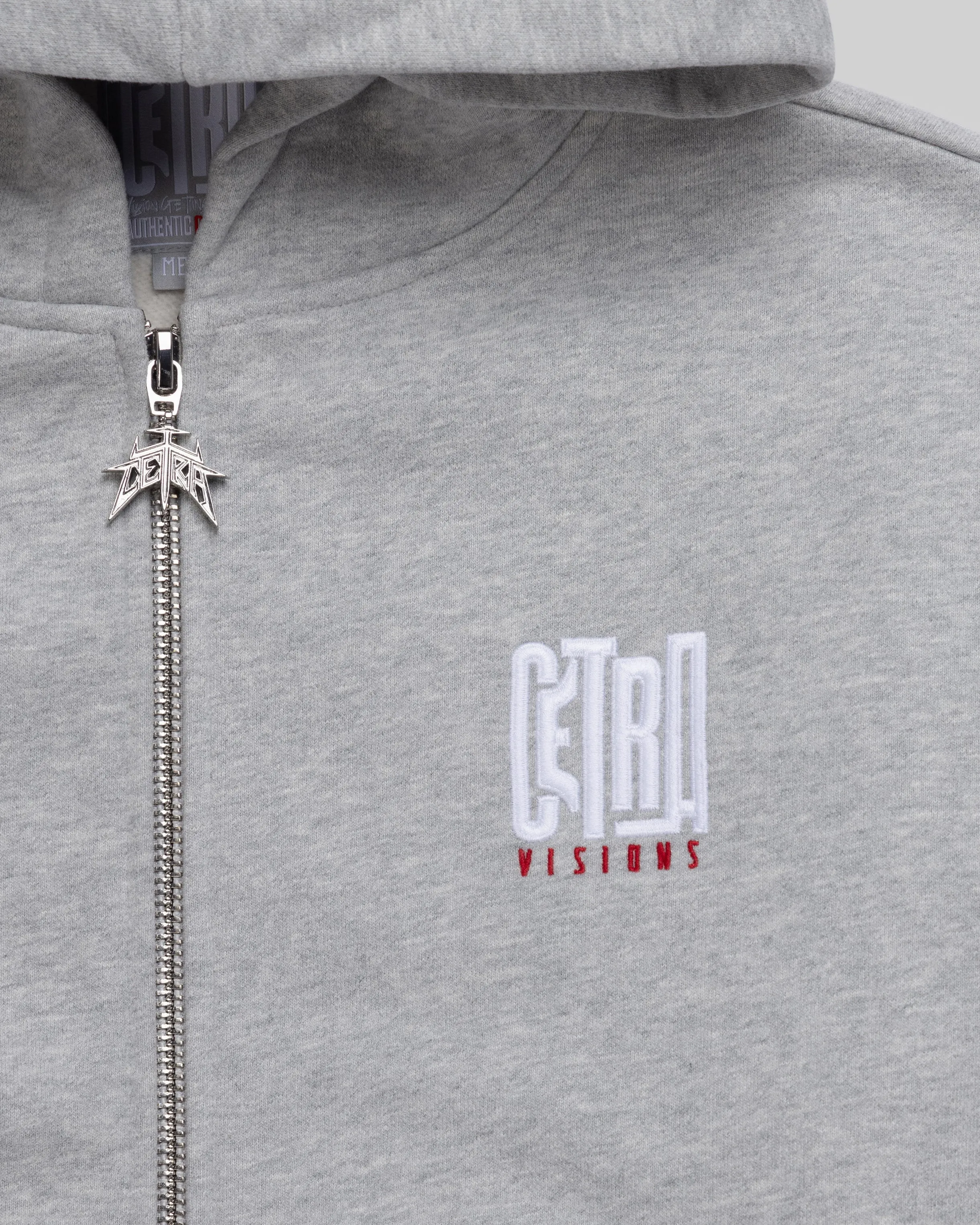SUPERIOR GREY ZIP HOODIE sold by Cetra Visions product image thumbnail 5