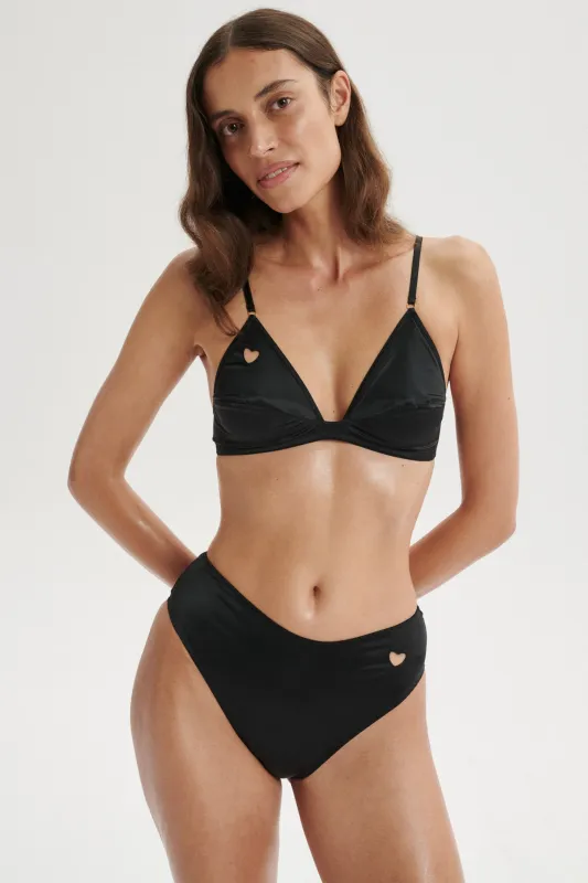 MADONNA high waist satin briefs sold by Le Petit Trou