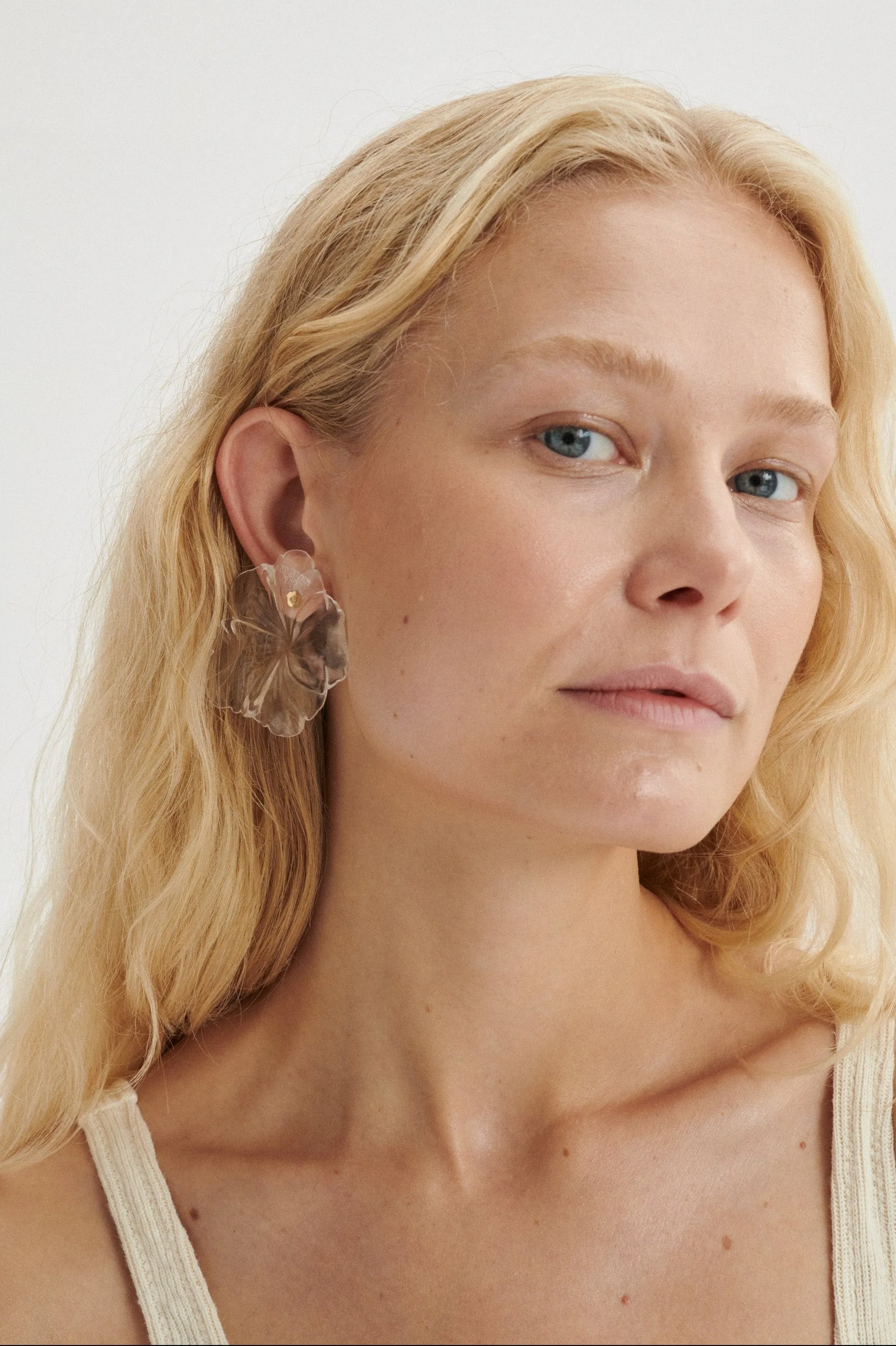 FLOWER Stud Earrings sold by Le Petit Trou