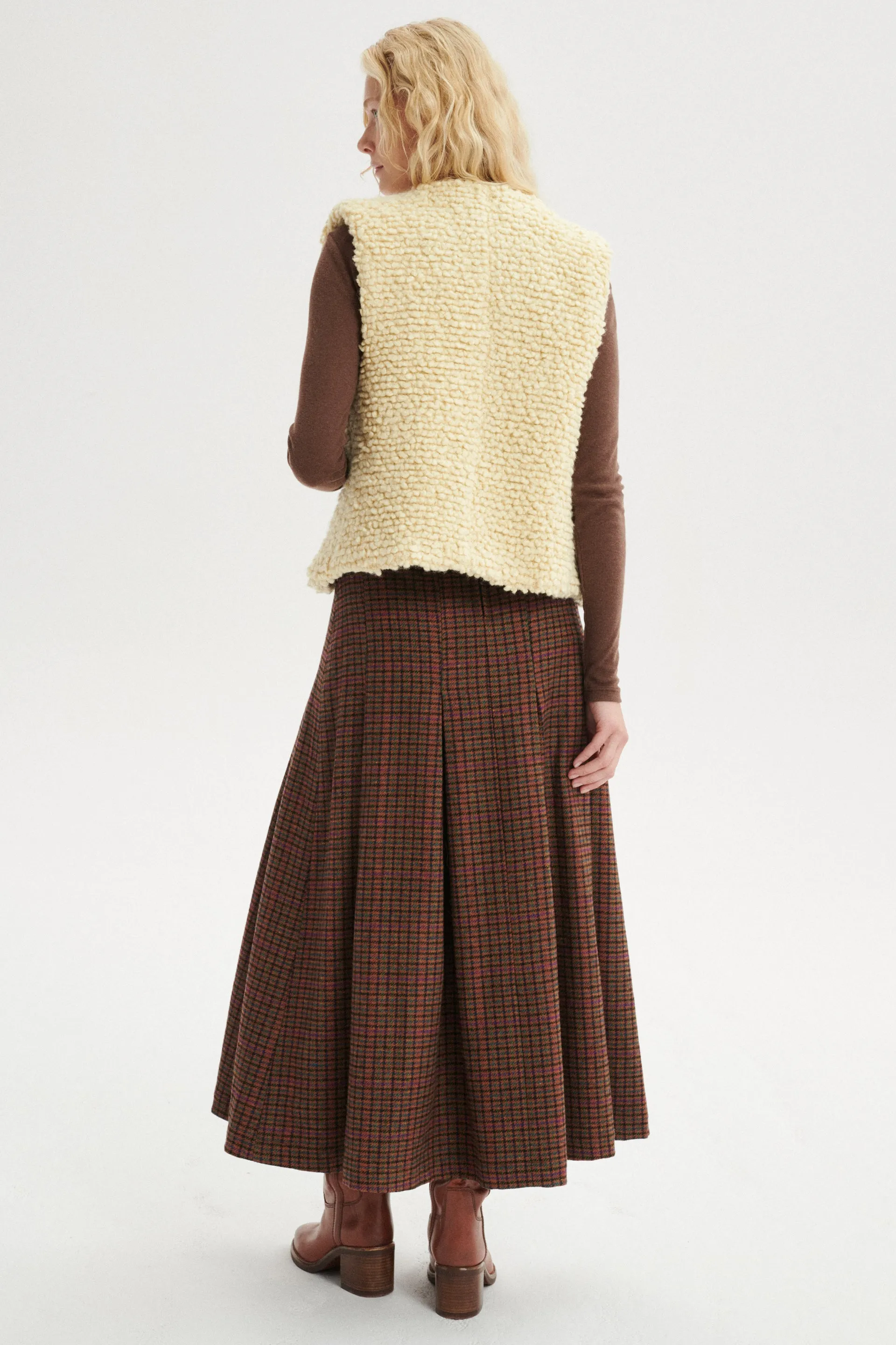 Evan Teddy Wool Vest sold by Le Petit Trou product image thumbnail 4