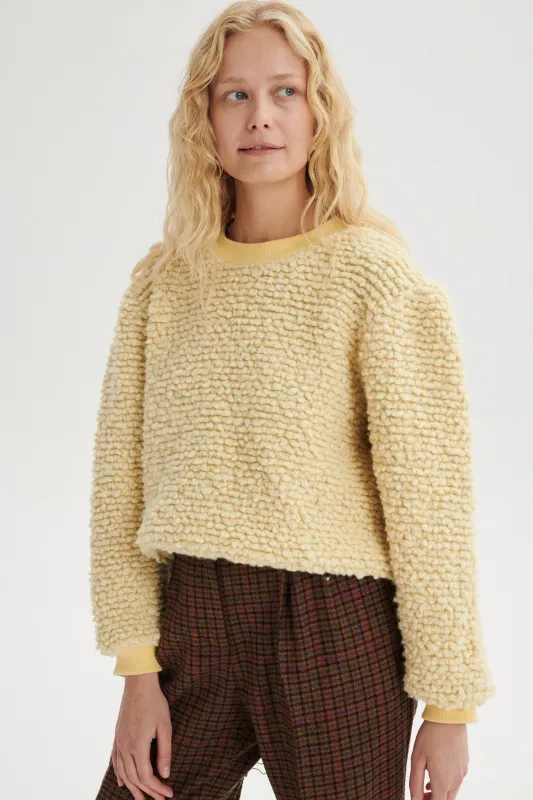 Alessio Teddy Wool Sweater sold by Le Petit Trou