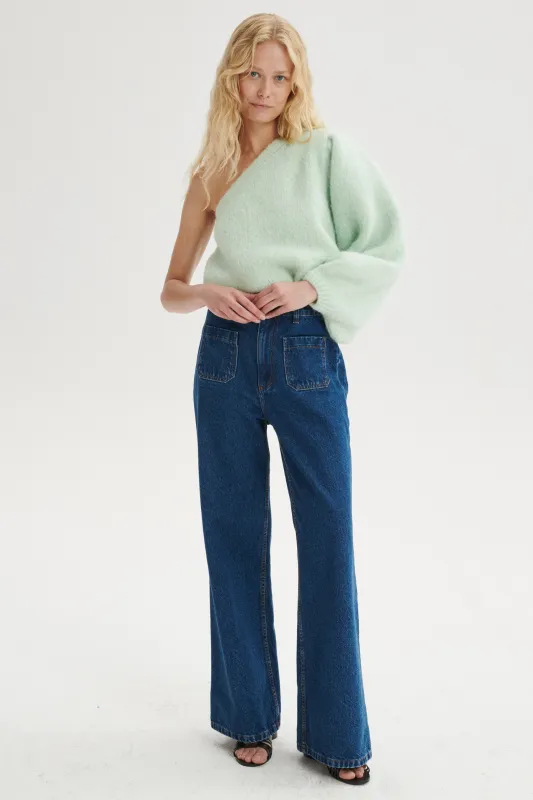 Carl Alpaca One-Shoulder Sweater sold by Le Petit Trou