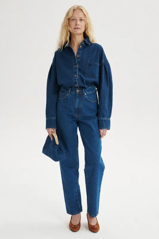 Davin Straight Cut Jeans made by Le Petit Trou