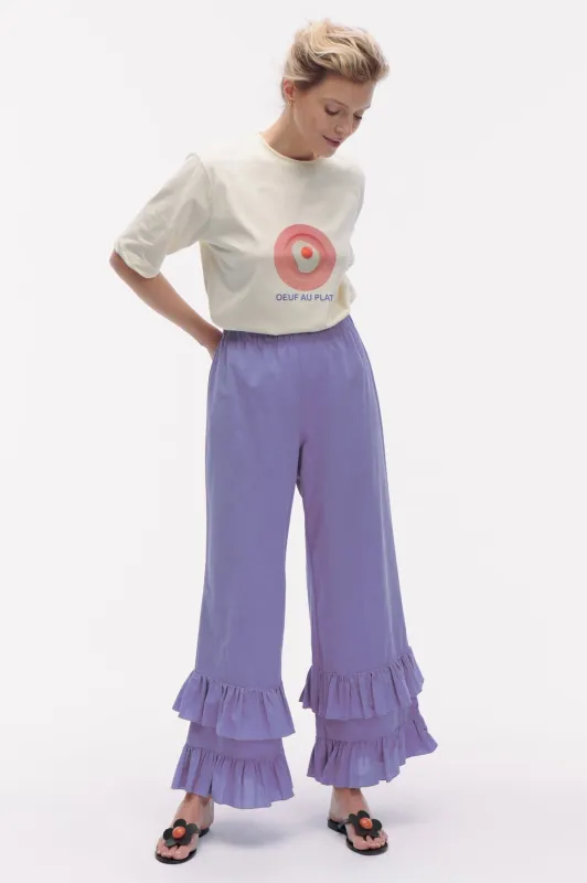 Malone Trousers - lavender sold by Le Petit Trou
