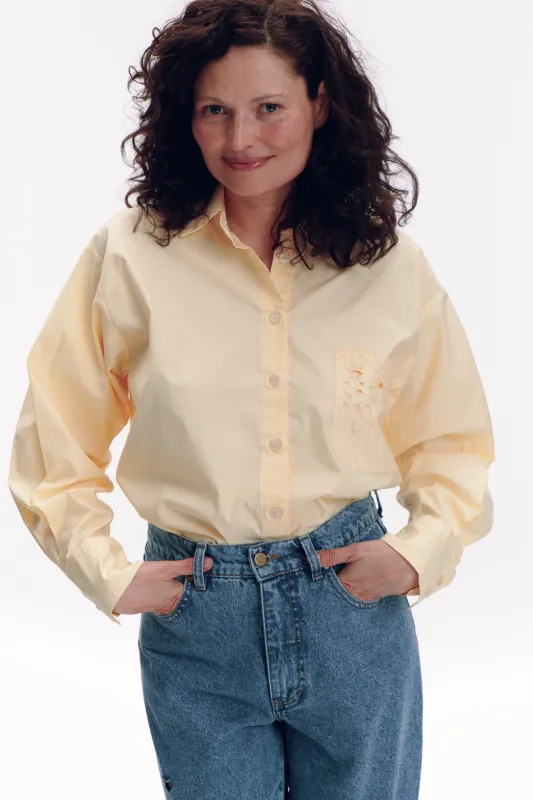 Alma Shirt - yellow sold by Le Petit Trou