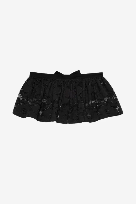 Peplum - black lace sold by Le Petit Trou