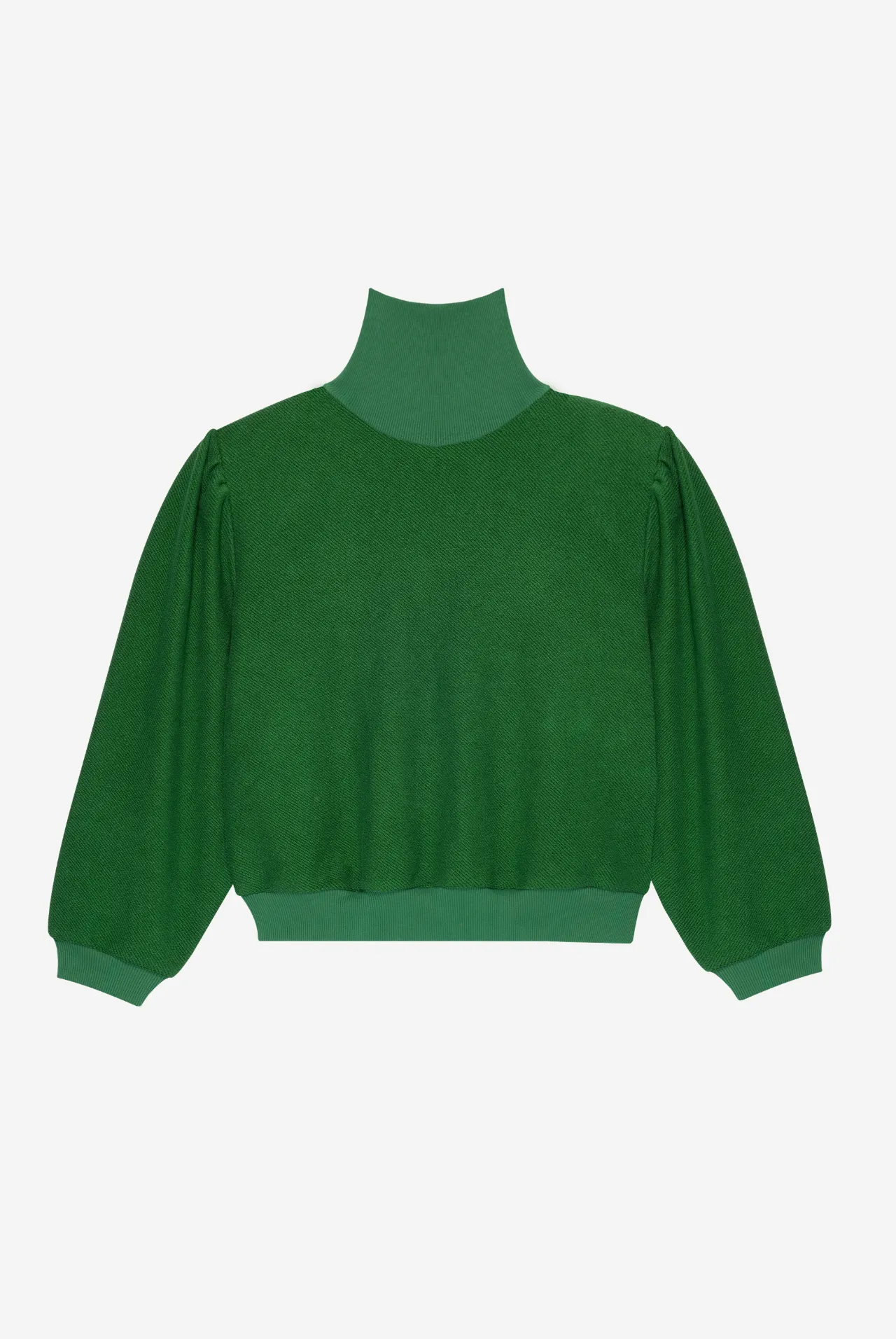 Timeo Organic Cotton Sweatshirt with Turtleneck sold by Le Petit Trou product image thumbnail 2