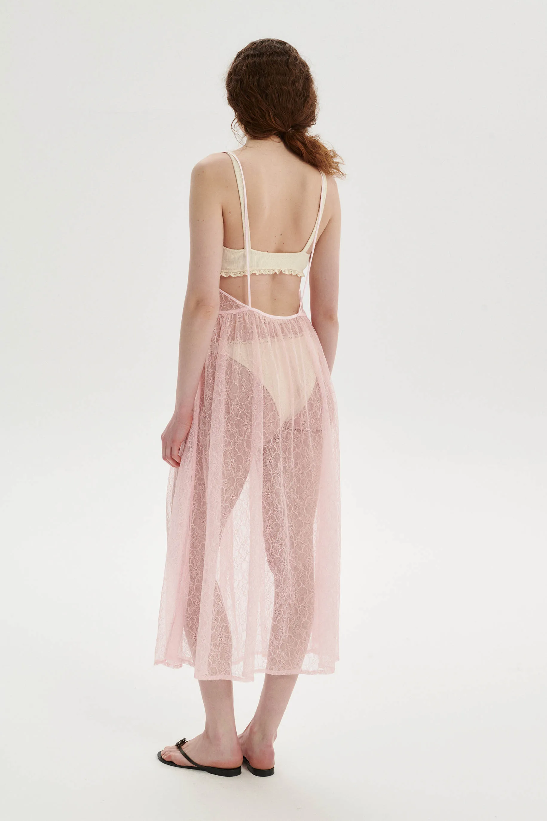 Roche Dress - pink sold by Le Petit Trou product image thumbnail 4