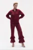 Malone Trousers - burgundy sold by Le Petit Trou
