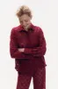 Malone Trousers - burgundy sold by Le Petit Trou