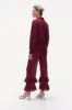 Malone Trousers - burgundy sold by Le Petit Trou