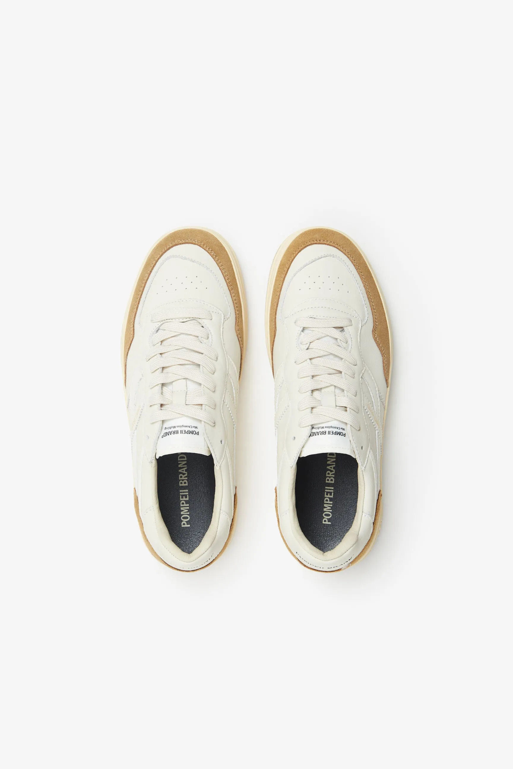 ELAN PIPPA LEATHER ECRU CARAMEL T sold by Pompeii product image thumbnail 2