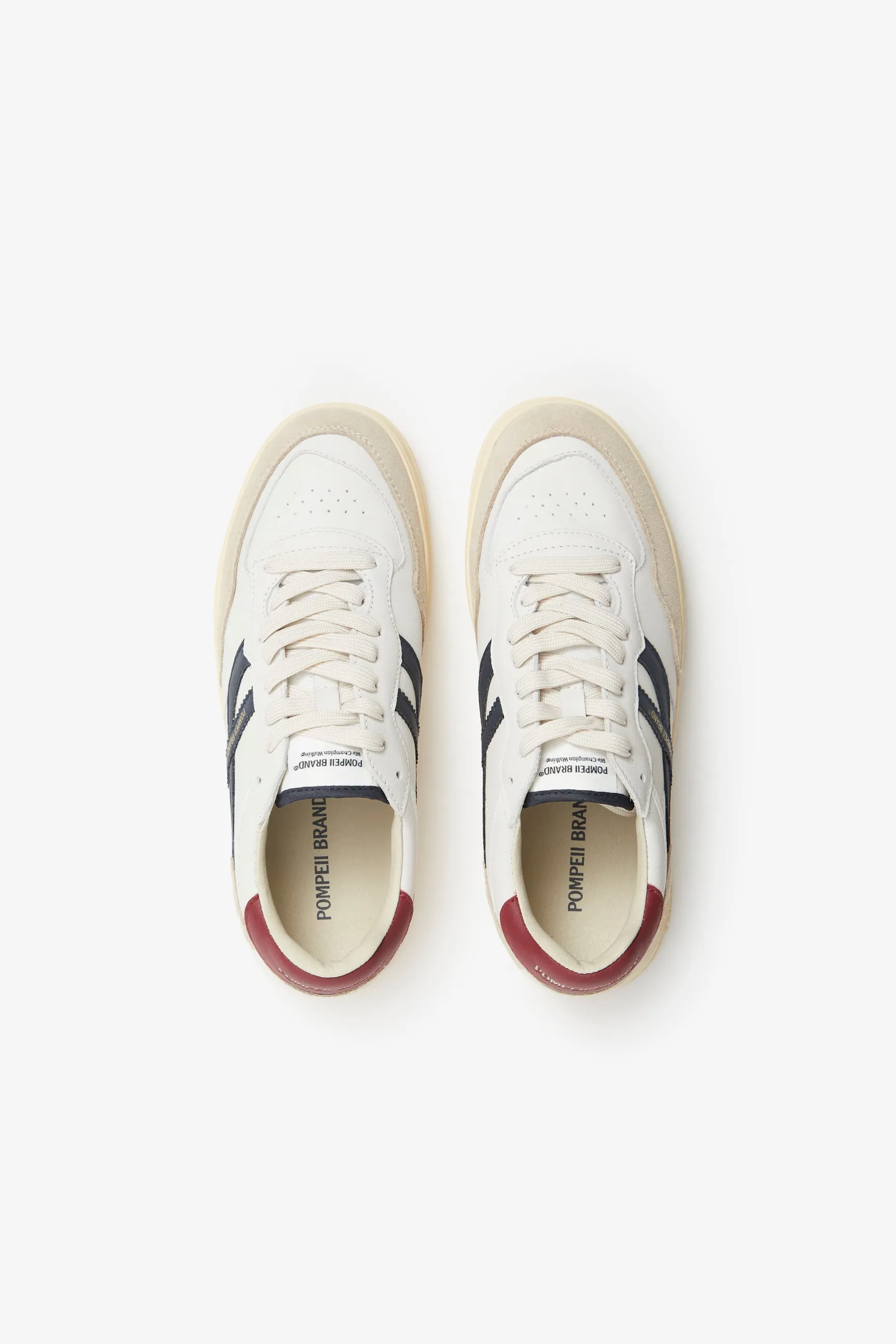 ELAN PIPPA LEATHER ECRU NAVY CHERRY sold by Pompeii product image thumbnail 2