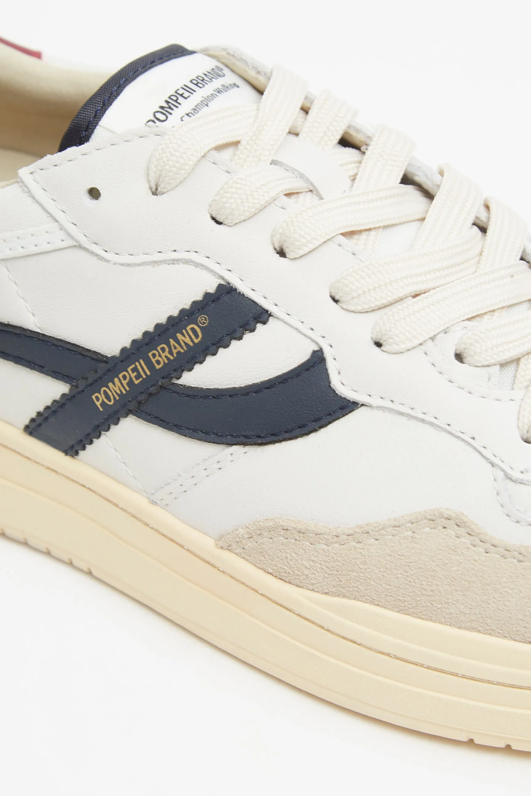 ELAN PIPPA LEATHER ECRU NAVY CHERRY sold by Pompeii product image thumbnail 3