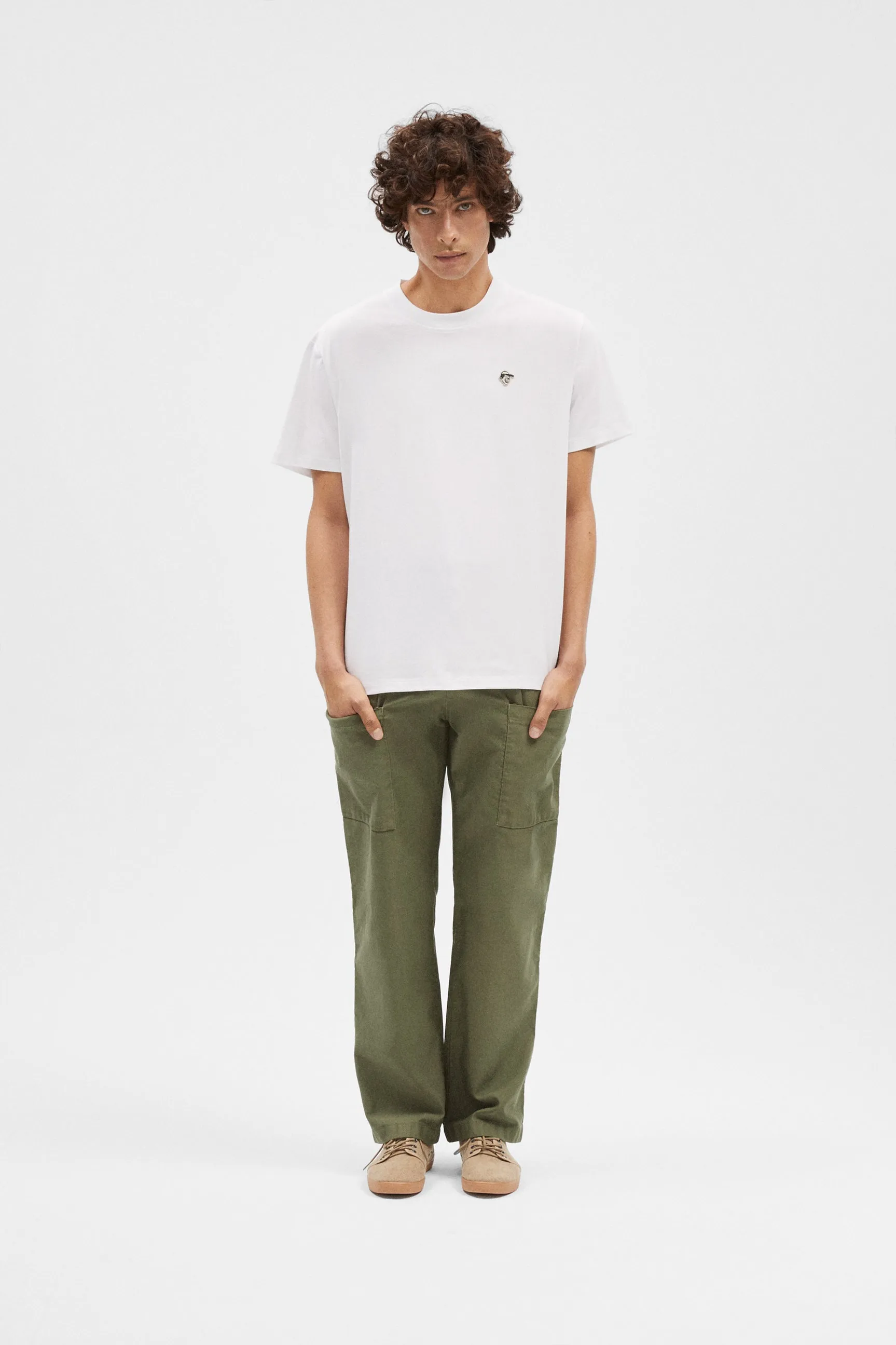 EMILIO WHITE TEE sold by Pompeii product image thumbnail 3