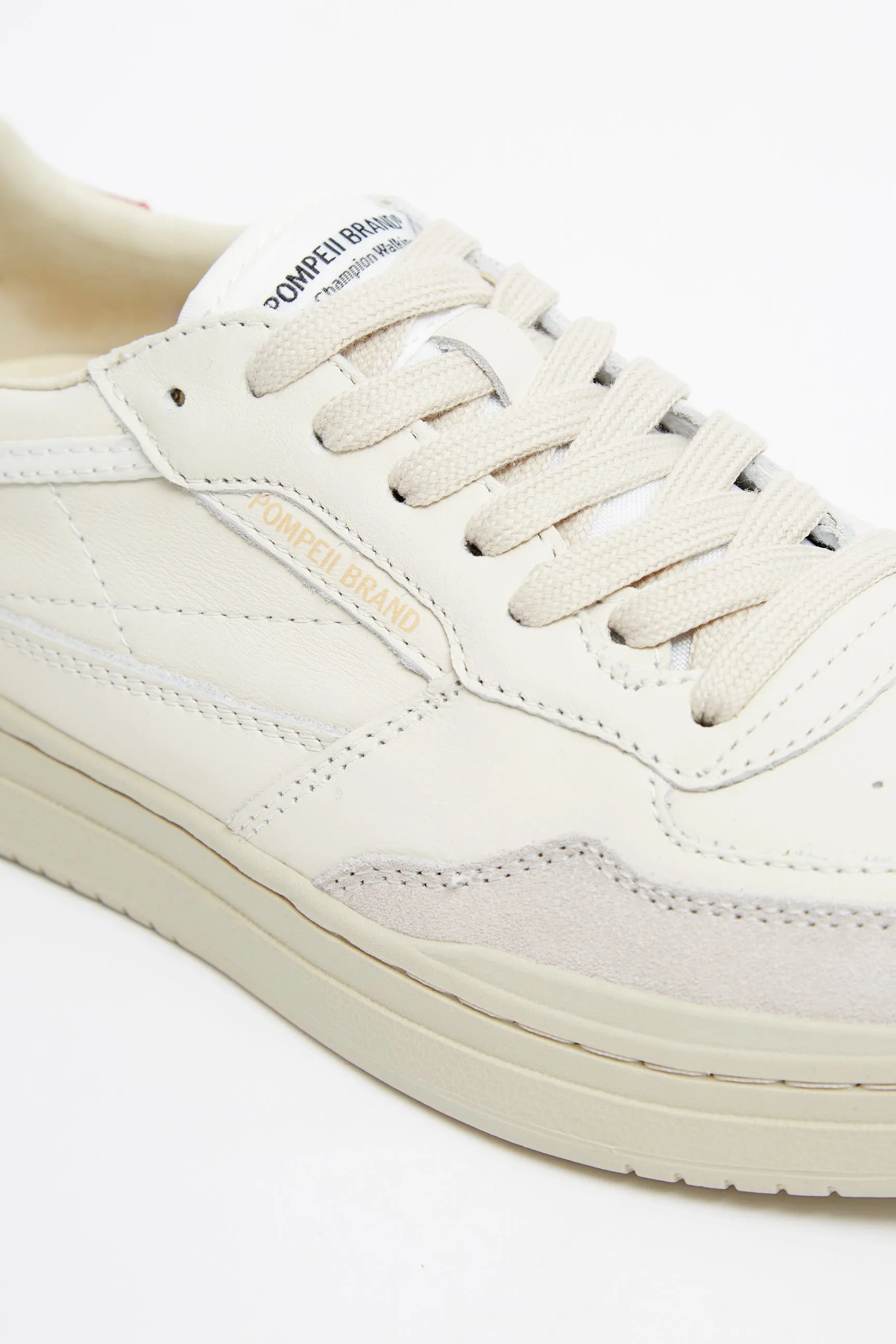 ELAN LEATHER ECRU RED sold by Pompeii product image thumbnail 2