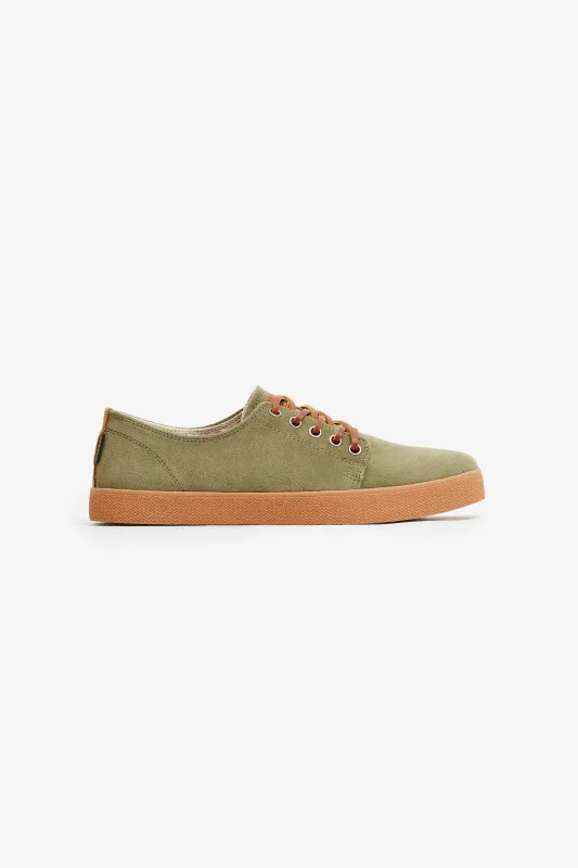 HIGBY SUEDE HYDRO KHAKI CARAMEL sold by Pompeii