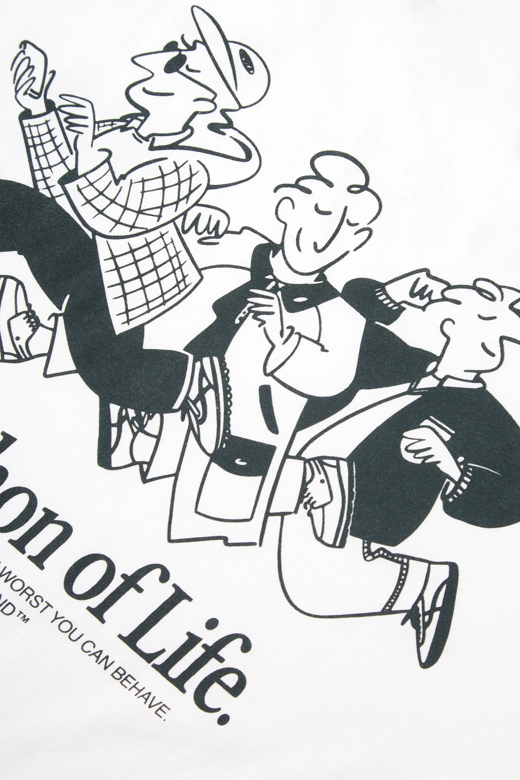 MARATHON OF LIFE WHITE TEE sold by Pompeii product image thumbnail 4