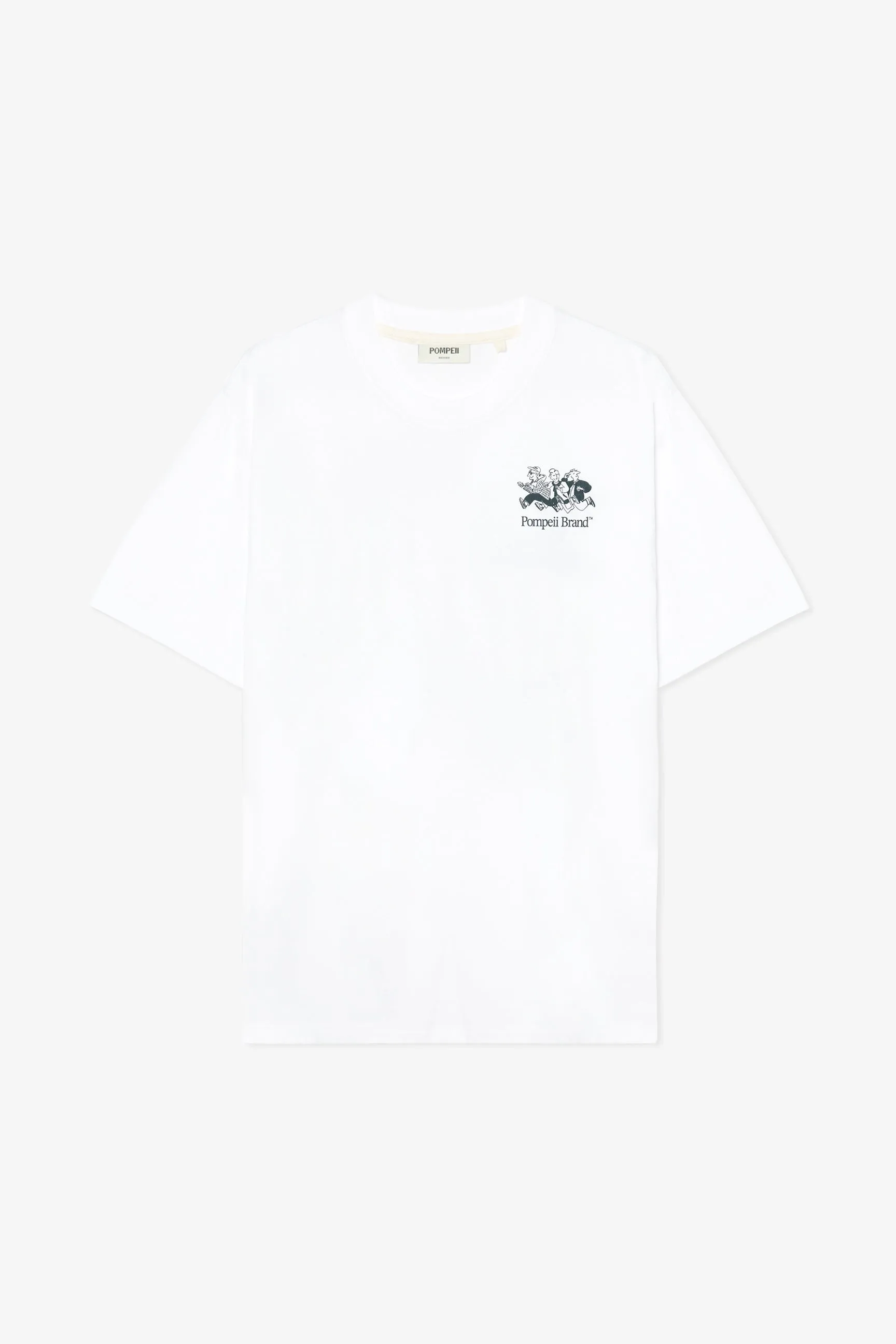 MARATHON OF LIFE WHITE TEE sold by Pompeii product image thumbnail 2