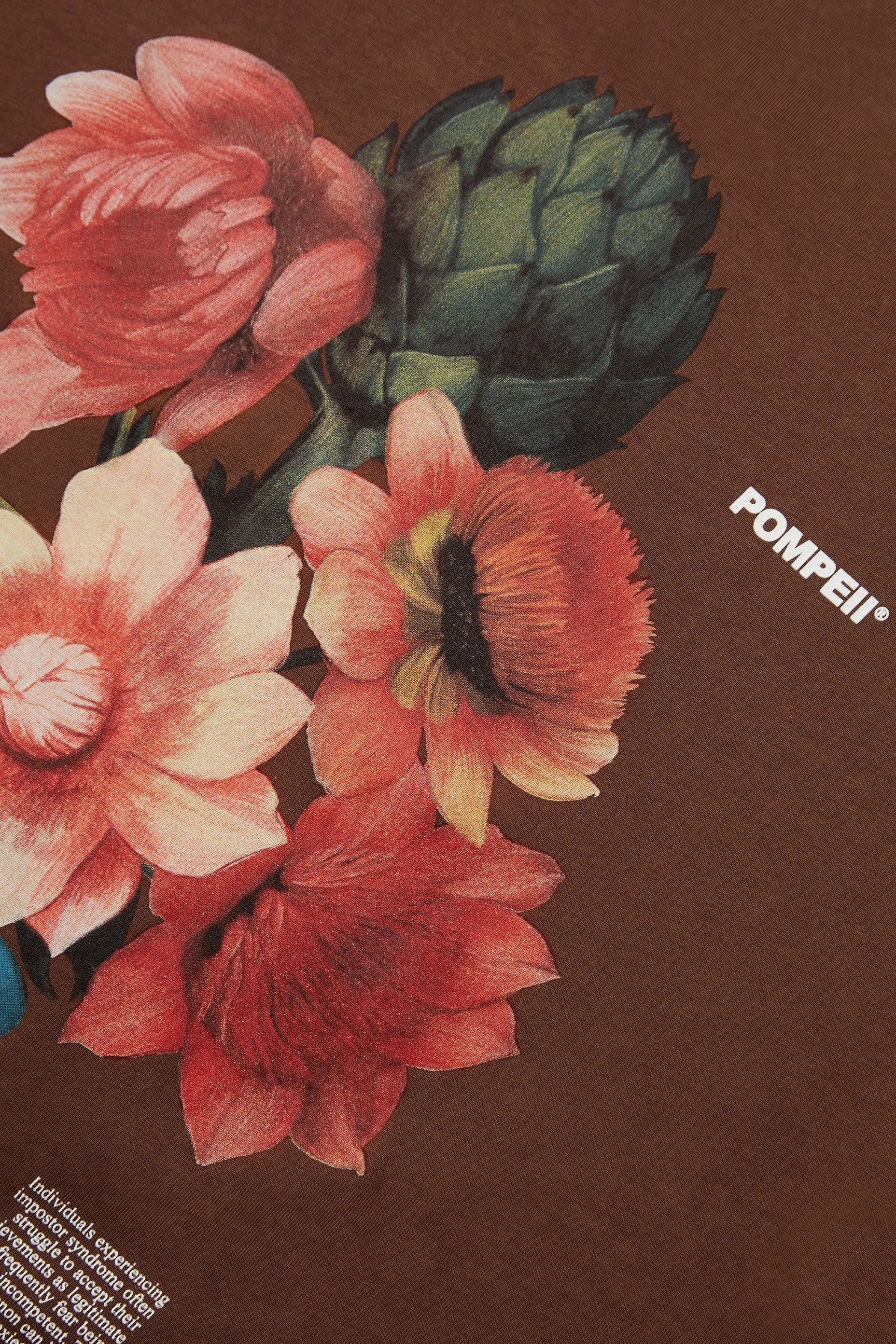 IMPOSTOR SYNDROME CHOCOLATE TEE sold by Pompeii product image thumbnail 4