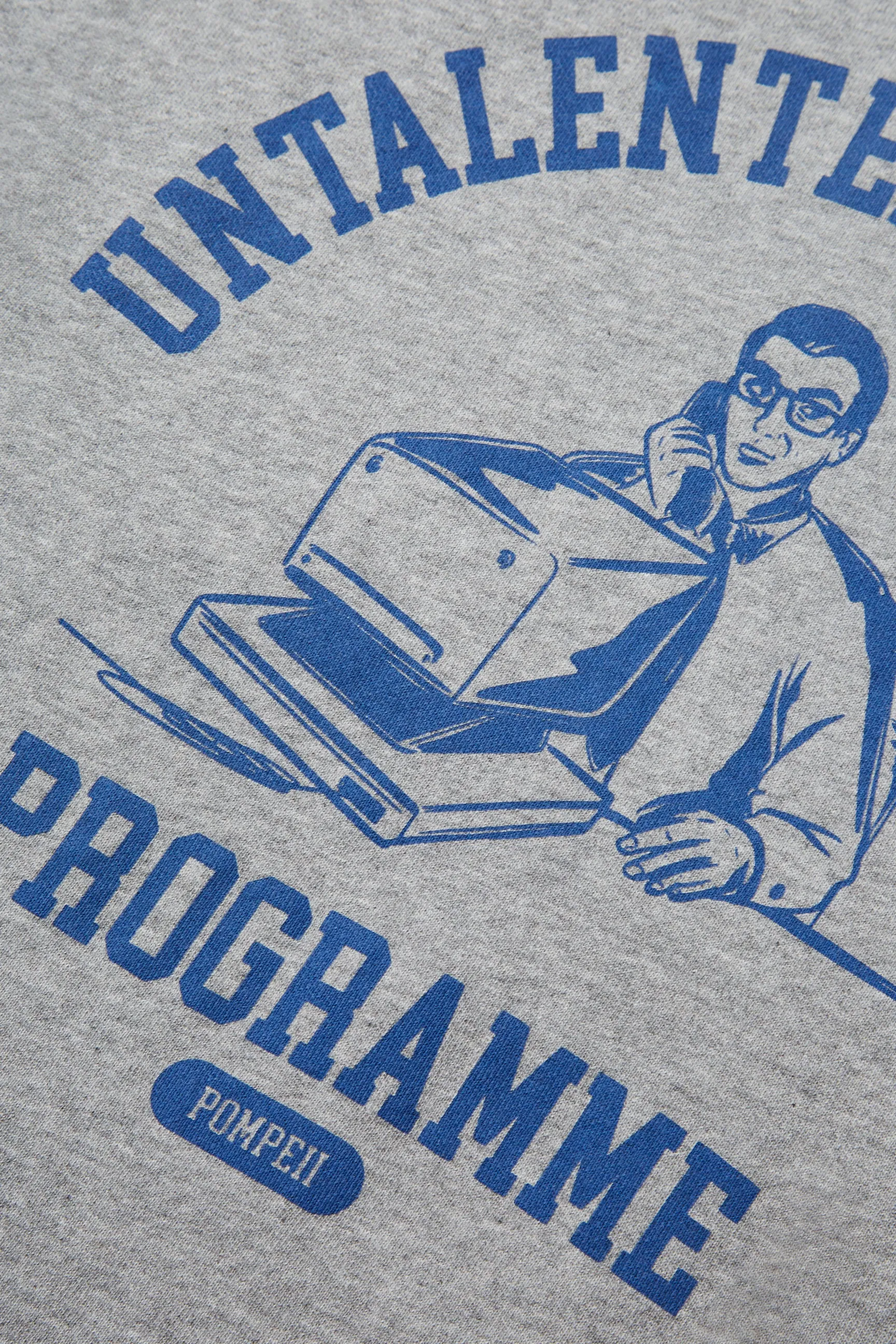 PROGRAMME CLASSIC GREY RELAXED CREWNECK sold by Pompeii product image thumbnail 3