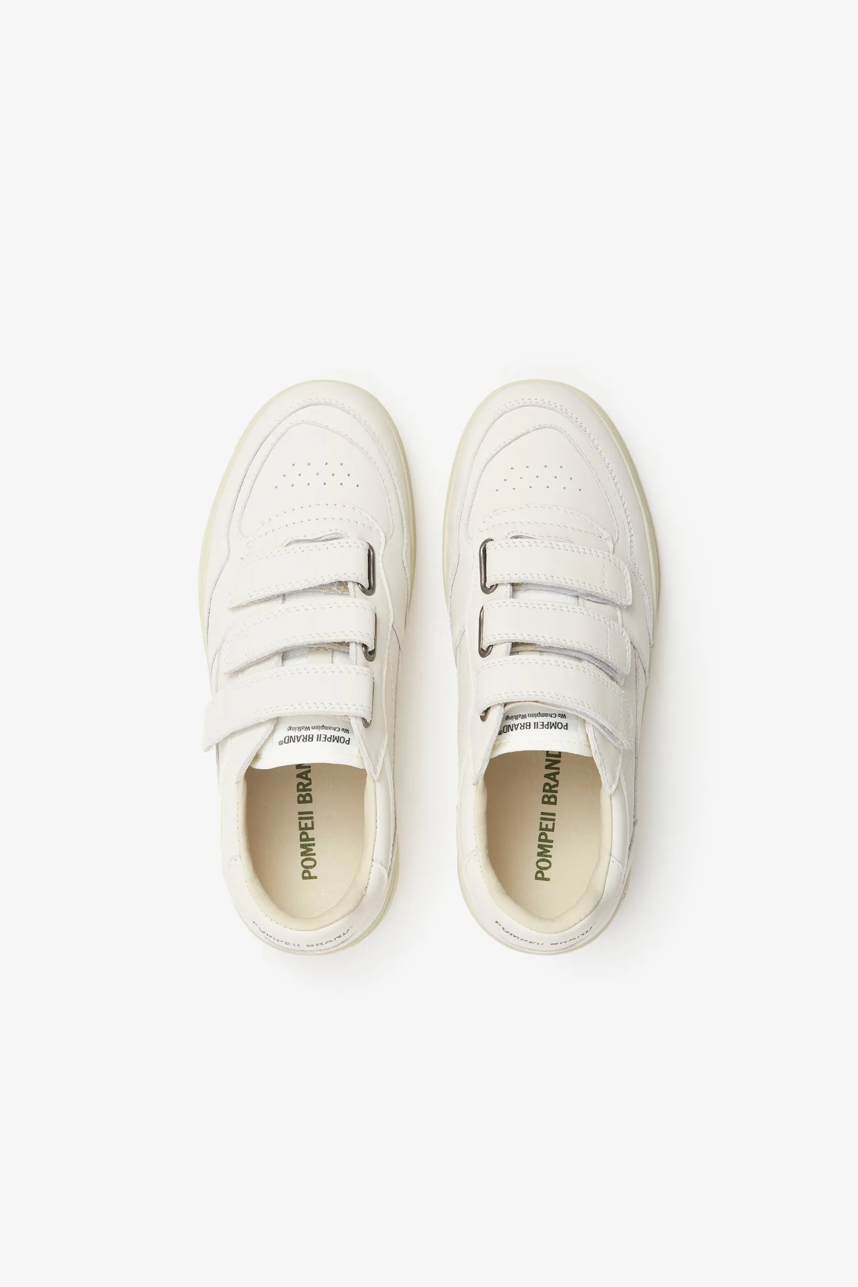 ELAN LEATHER ECRU VELCRO WO sold by Pompeii product image thumbnail 2