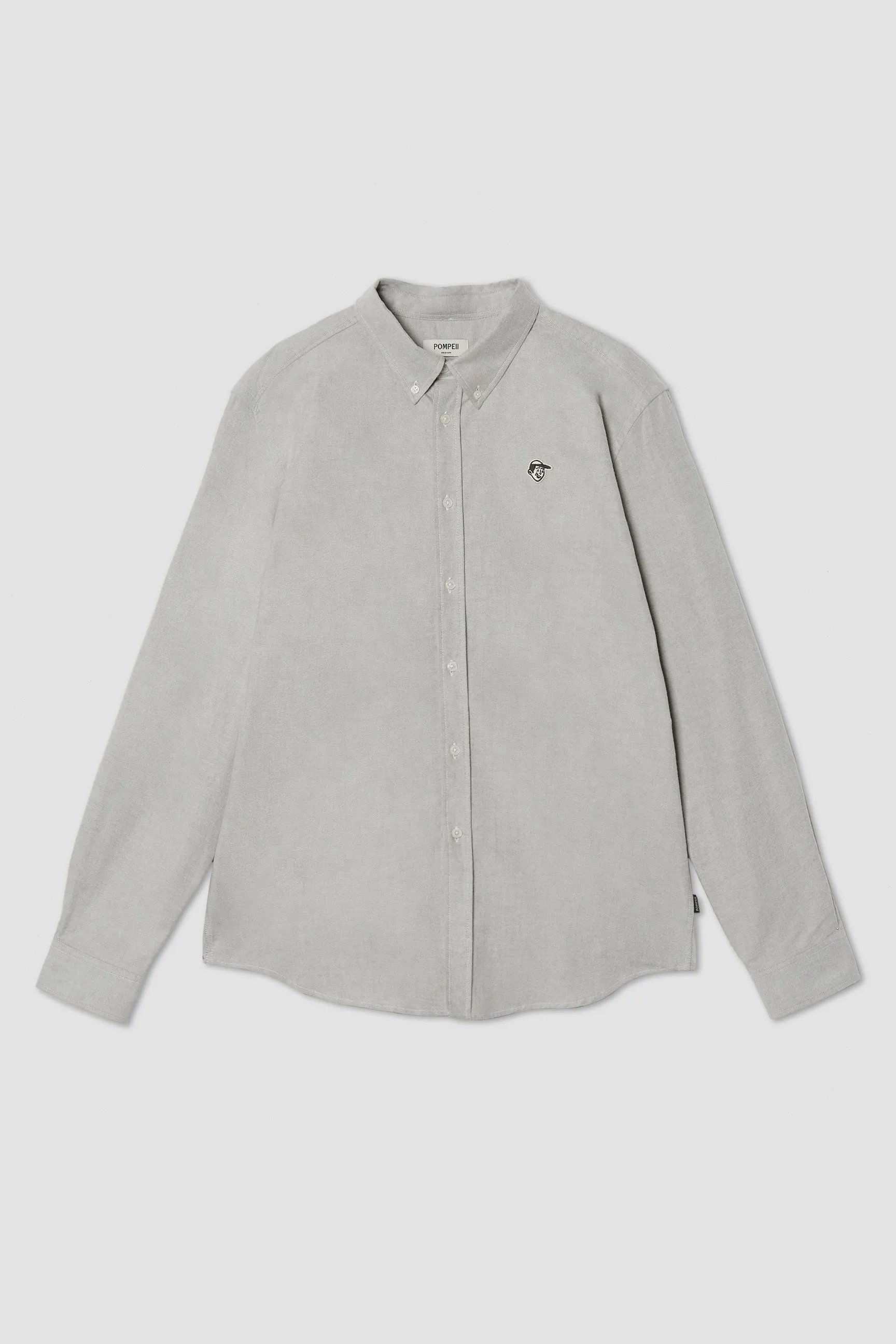 KHAKI EMILIO OXFORD SHIRT sold by Pompeii