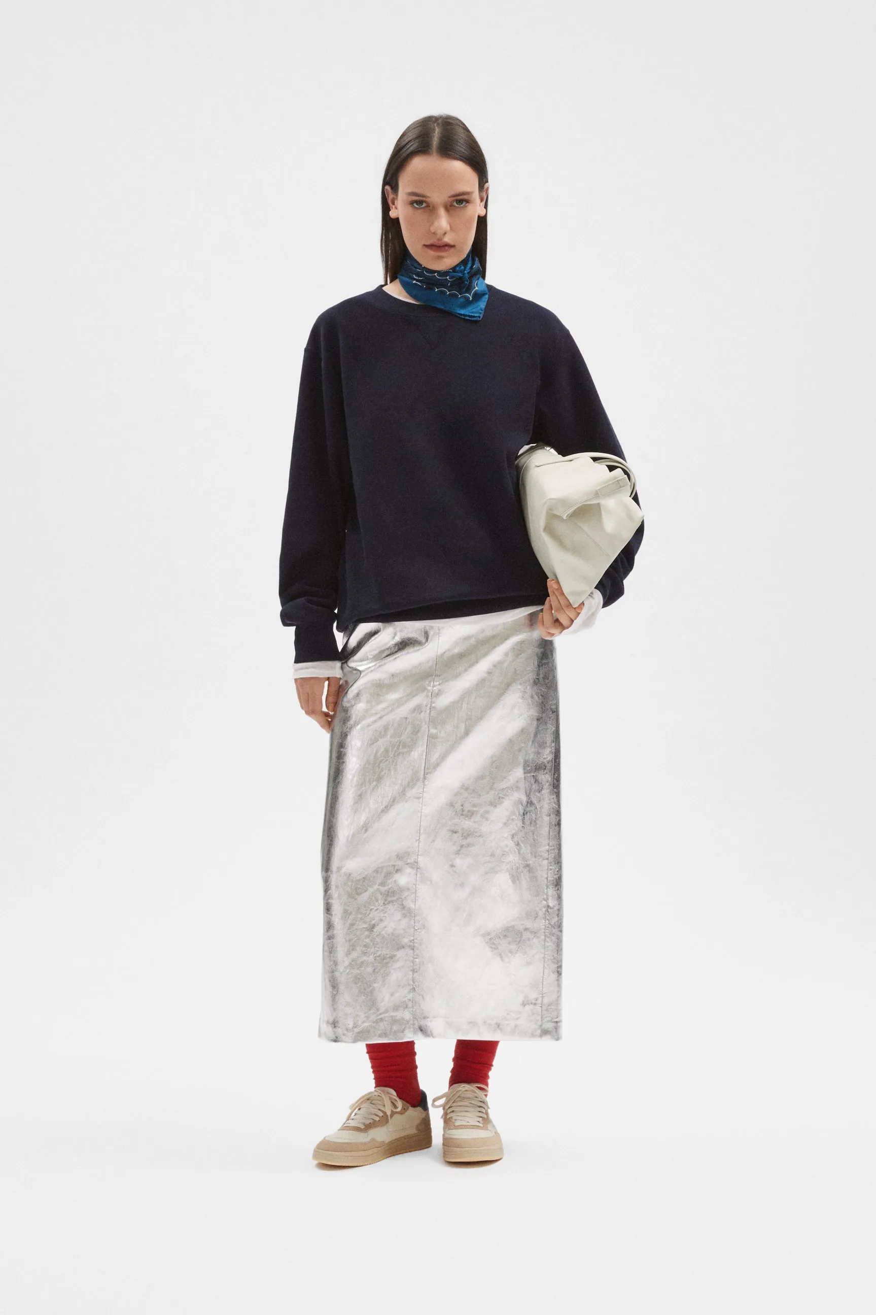 ELAN LEATHER ECRU SLATE WO sold by Pompeii product image thumbnail 2