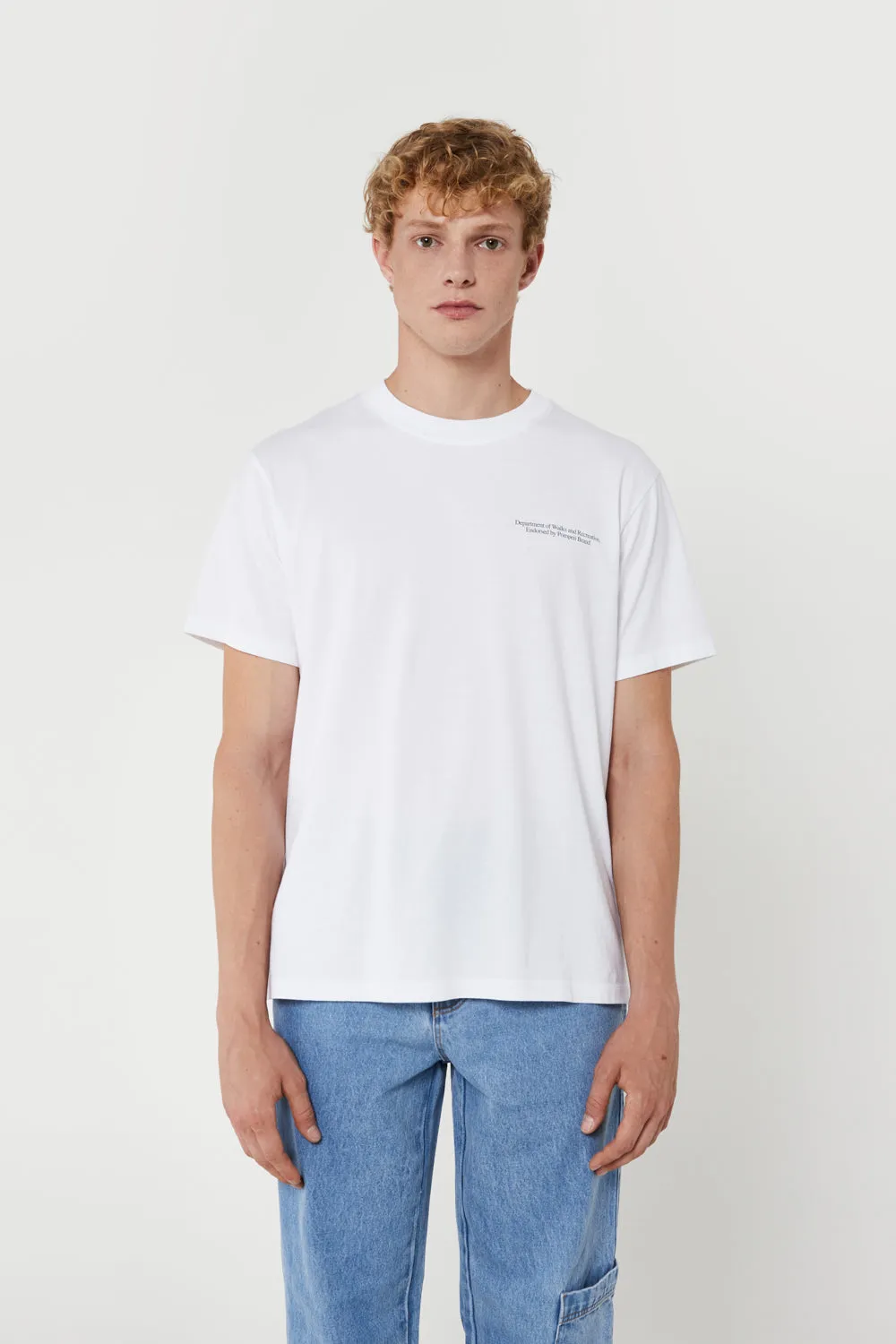LEISURE SERVICES GRAPHIC TEE sold by Pompeii product image thumbnail 4