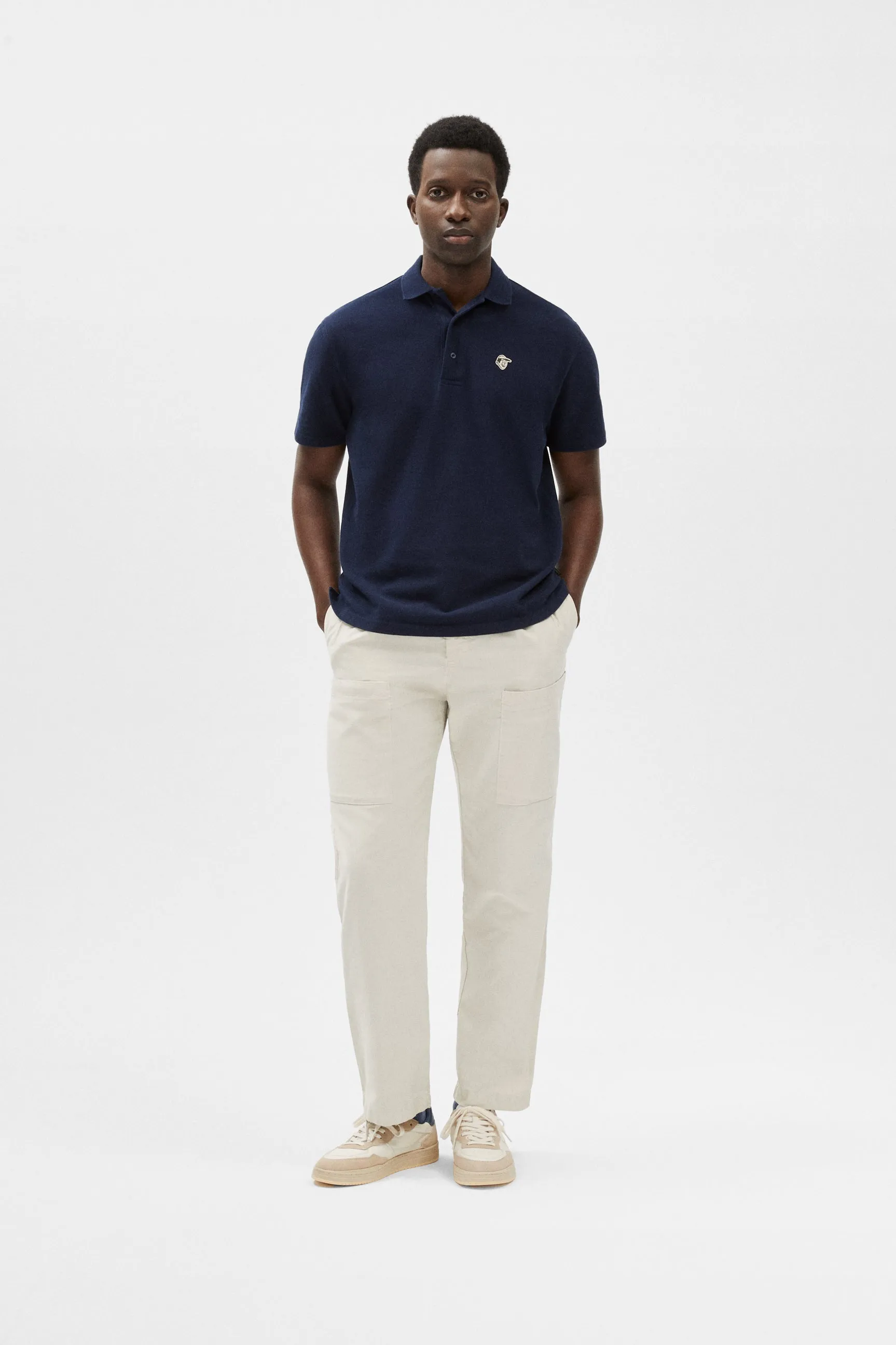 ELAN LEATHER ECRU SLATE sold by Pompeii product image thumbnail 2