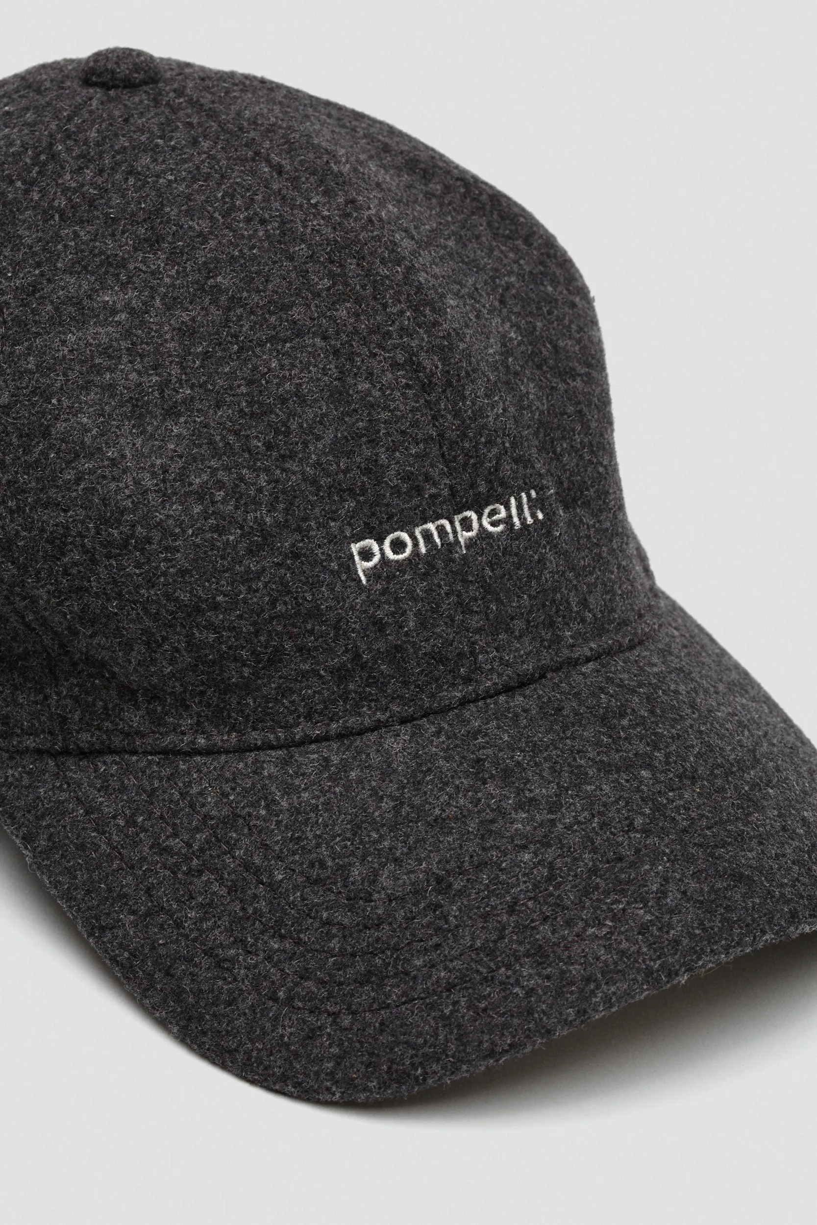 THE POMPEII: GREY FELT CAP sold by Pompeii product image thumbnail 5