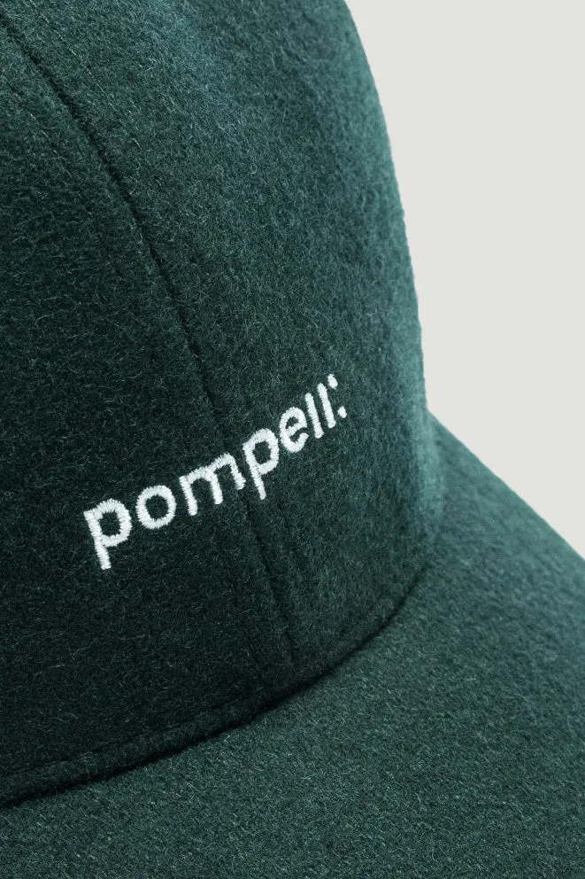 THE POMPEII: GREEN WOOL CAP sold by Pompeii product image thumbnail 3
