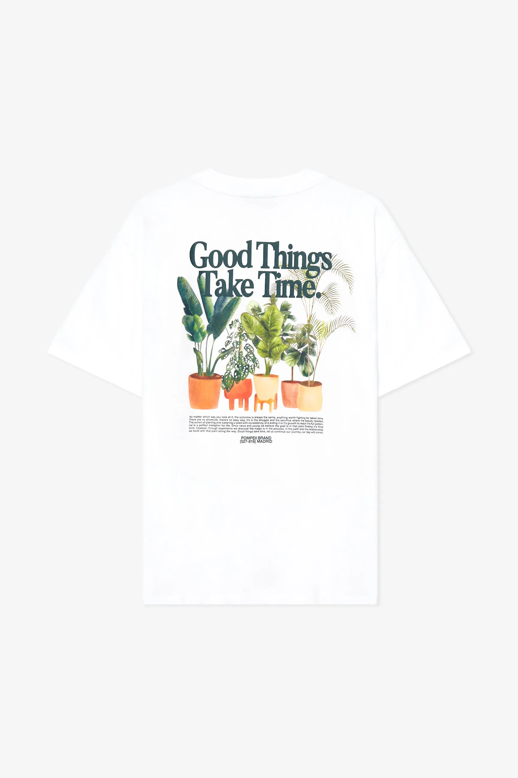 GOOD THINGS WHITE TEE sold by Pompeii