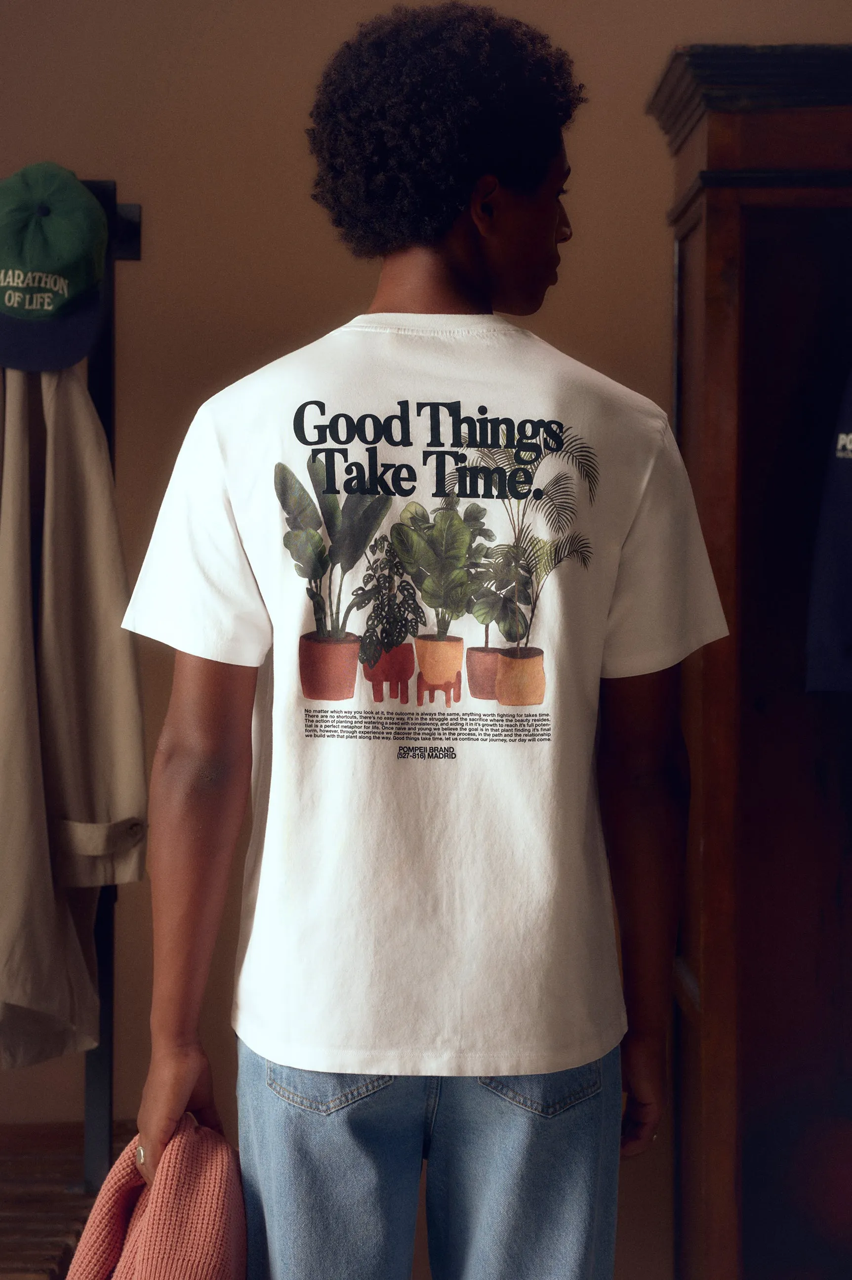 GOOD THINGS WHITE TEE sold by Pompeii product image thumbnail 2